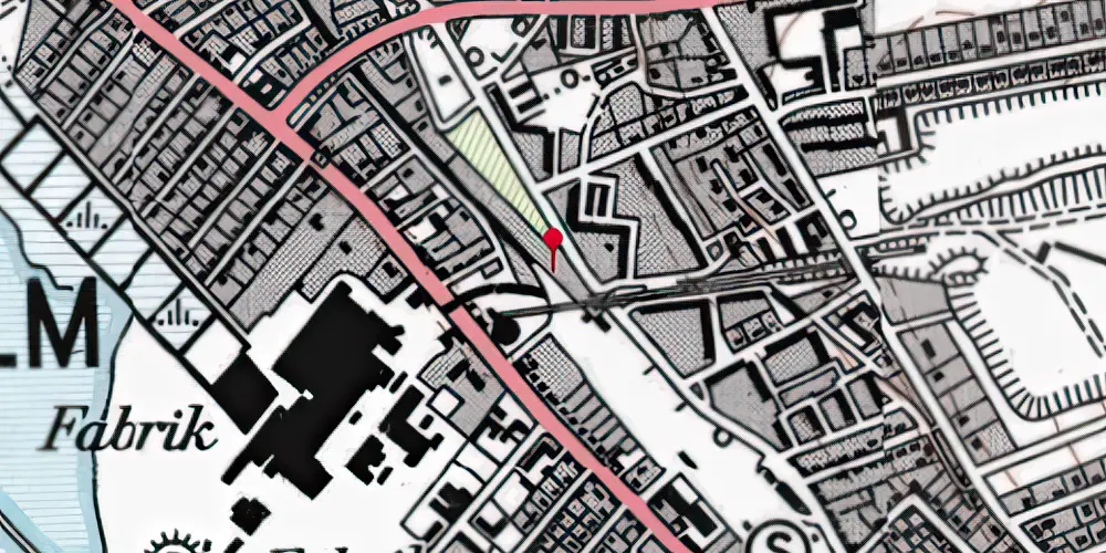 Historisk kort over Lindholm (Vendsysselbanen) Station Historisk kort over Lindholm (Vendsysselbanen) Station