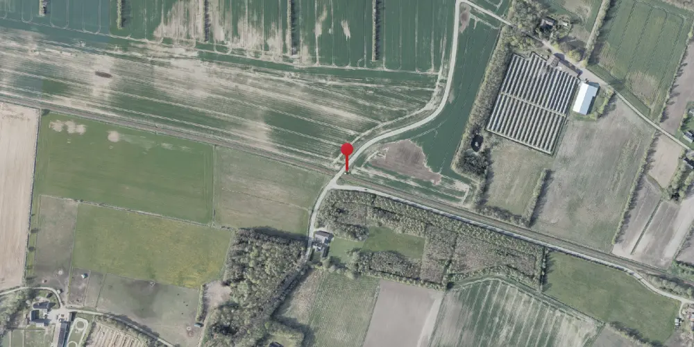 Historisk kort over Elling Trinbræt