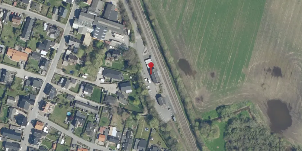 Historisk kort over Gadstrup Station Historisk kort over Gadstrup Station