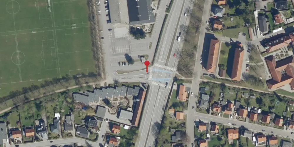 Historisk kort over Københavnsvej Trinbræt Historisk kort over Københavnsvej Trinbræt