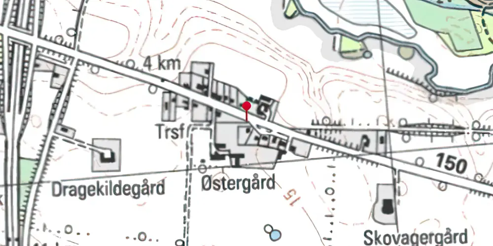 Historisk kort over Lellinge Østermark Trinbræt Historisk kort over Lellinge Østermark Trinbræt