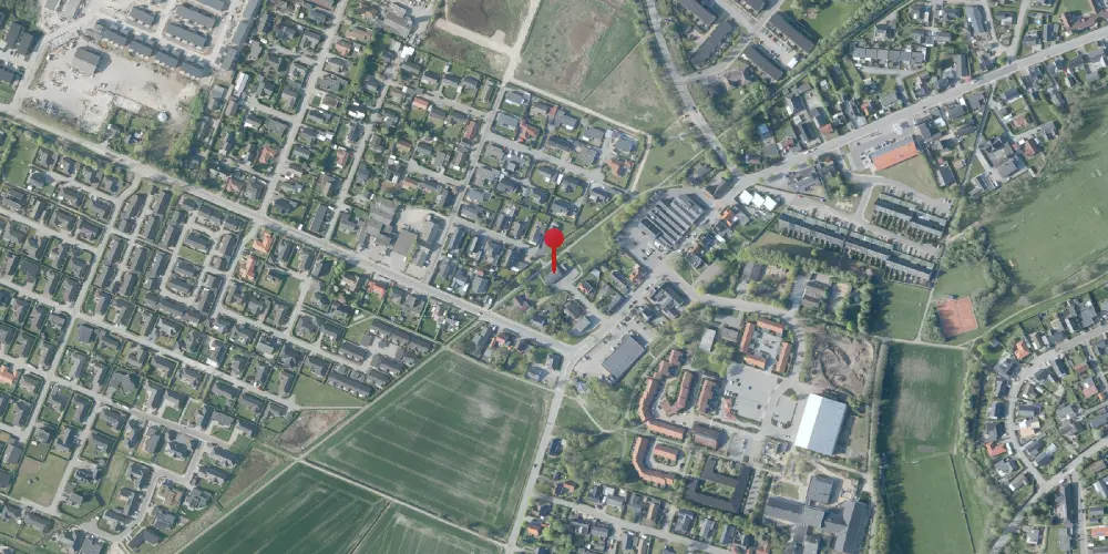Historisk kort over Klarup Station