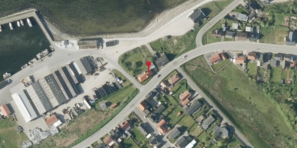 Historisk kort over Hvalpsund Station