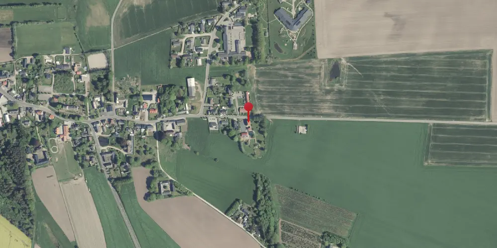 Historisk kort over Sall Station Historisk kort over Sall Station