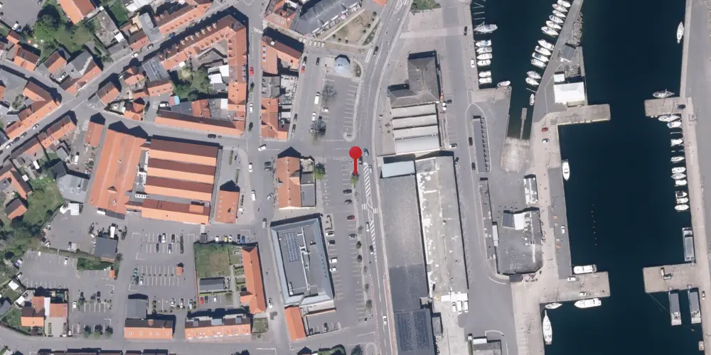 Historisk kort over Nexø Station Historisk kort over Nexø Station