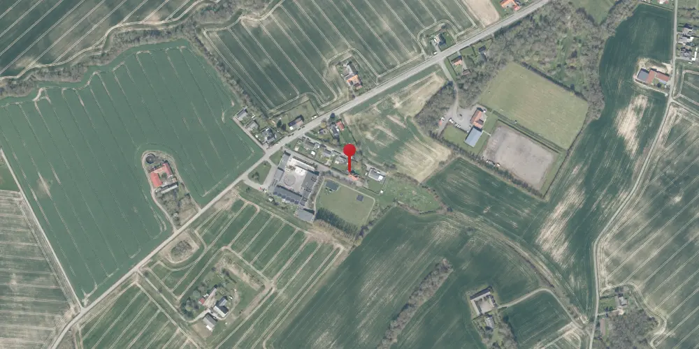 Historisk kort over Tejn Station Historisk kort over Tejn Station
