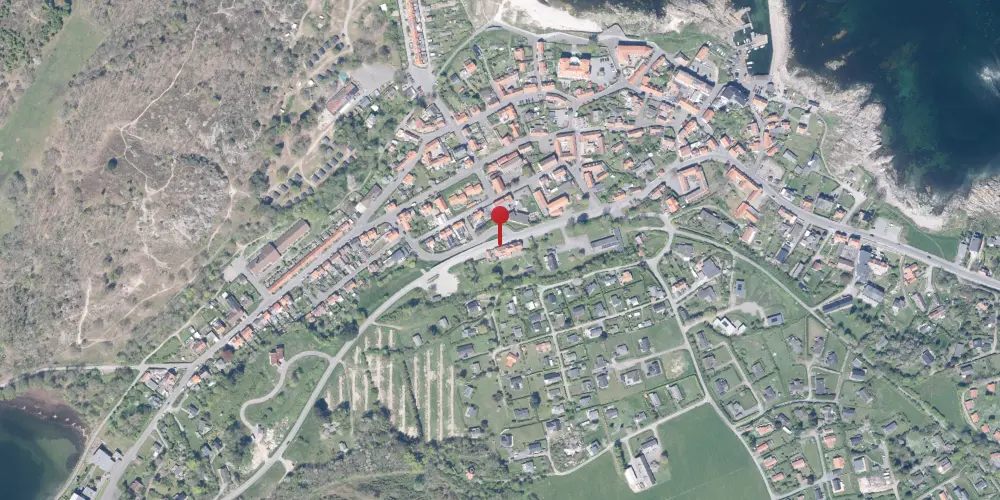 Historisk kort over Sandvig Station Historisk kort over Sandvig Station