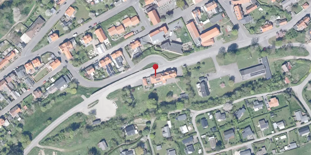 Historisk kort over Sandvig Station Historisk kort over Sandvig Station