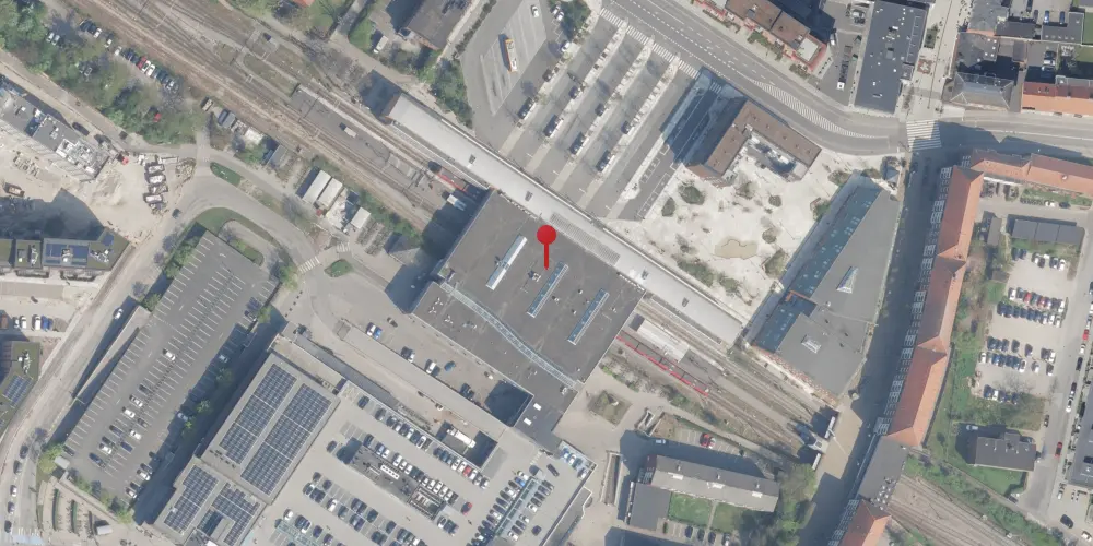 Historisk kort over Ballerup Stationscenter