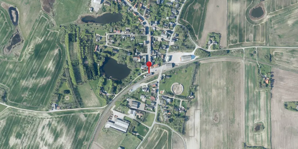 Historisk kort over Bonnet Station Historisk kort over Bonnet Station