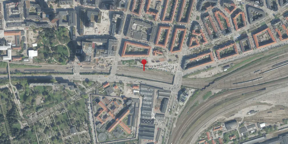 Historisk kort over Frederiksberg Trinbræt Historisk kort over Frederiksberg Trinbræt