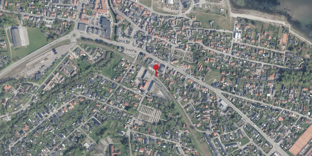 Historisk kort over Gilleleje Øst Trinbræt Historisk kort over Gilleleje Øst Trinbræt