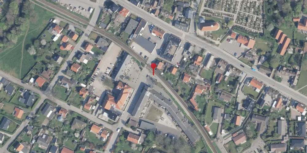Historisk kort over Gilleleje Øst Trinbræt Historisk kort over Gilleleje Øst Trinbræt
