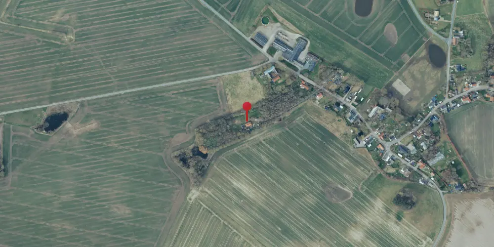 Historisk kort over Starreklinte Station Historisk kort over Starreklinte Station