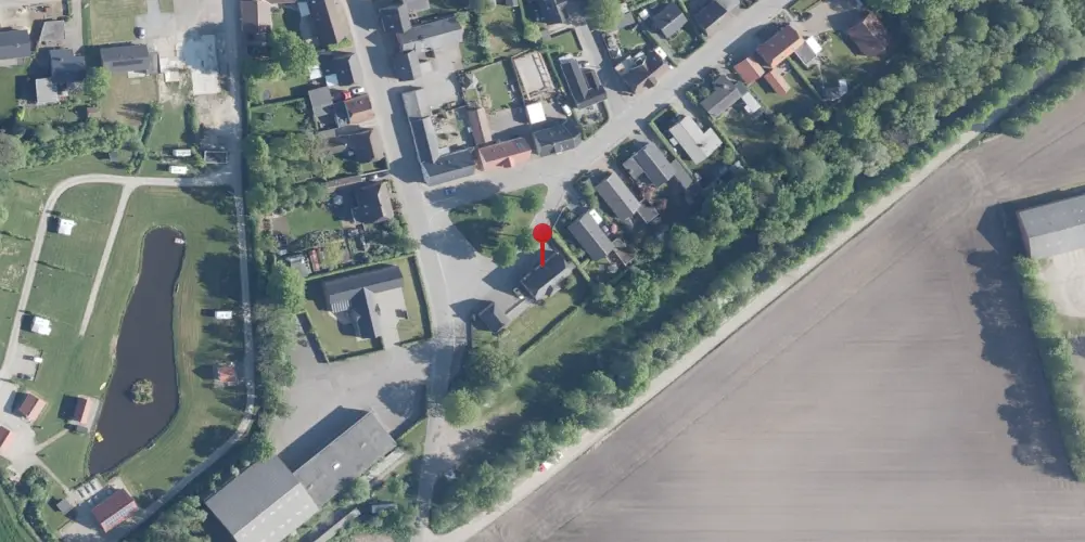 Historisk kort over Herborg Station
