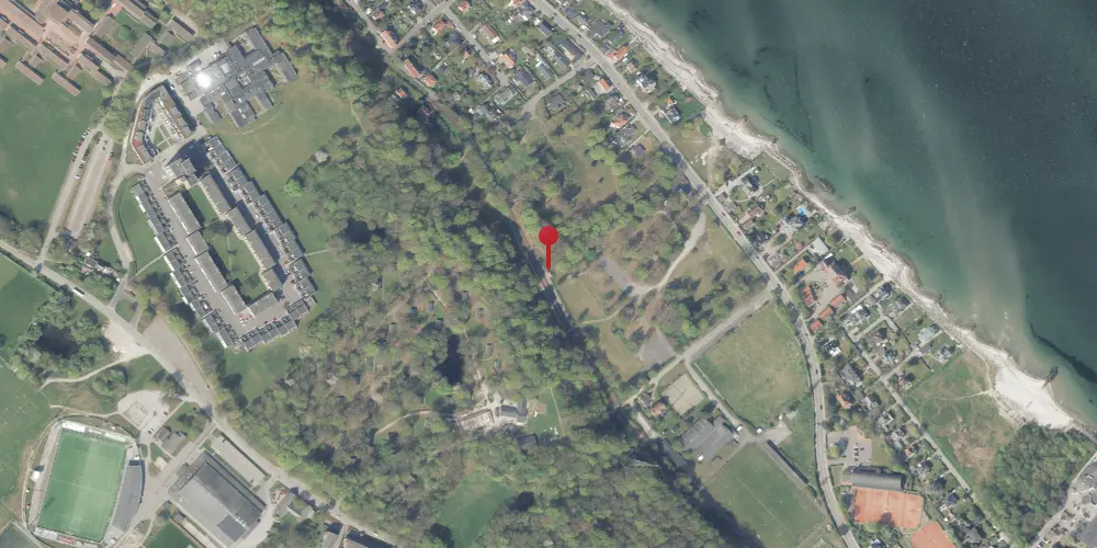 Historisk kort over Højstrup Trinbræt Historisk kort over Højstrup Trinbræt