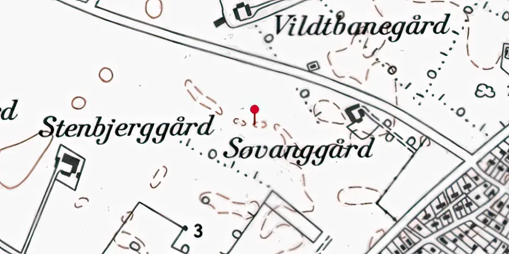 Historisk kort over Ishøj S-togsstation Historisk kort over Ishøj S-togsstation