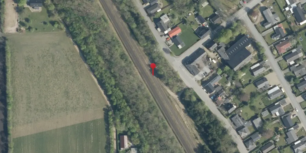 Historisk kort over Kølkær Teknisk Station Historisk kort over Kølkær Teknisk Station
