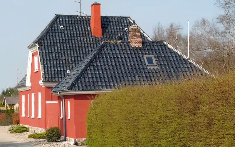 Billede af Harndrup Station set fra vejsiden. Billede af Harndrup Station set fra vejsiden.