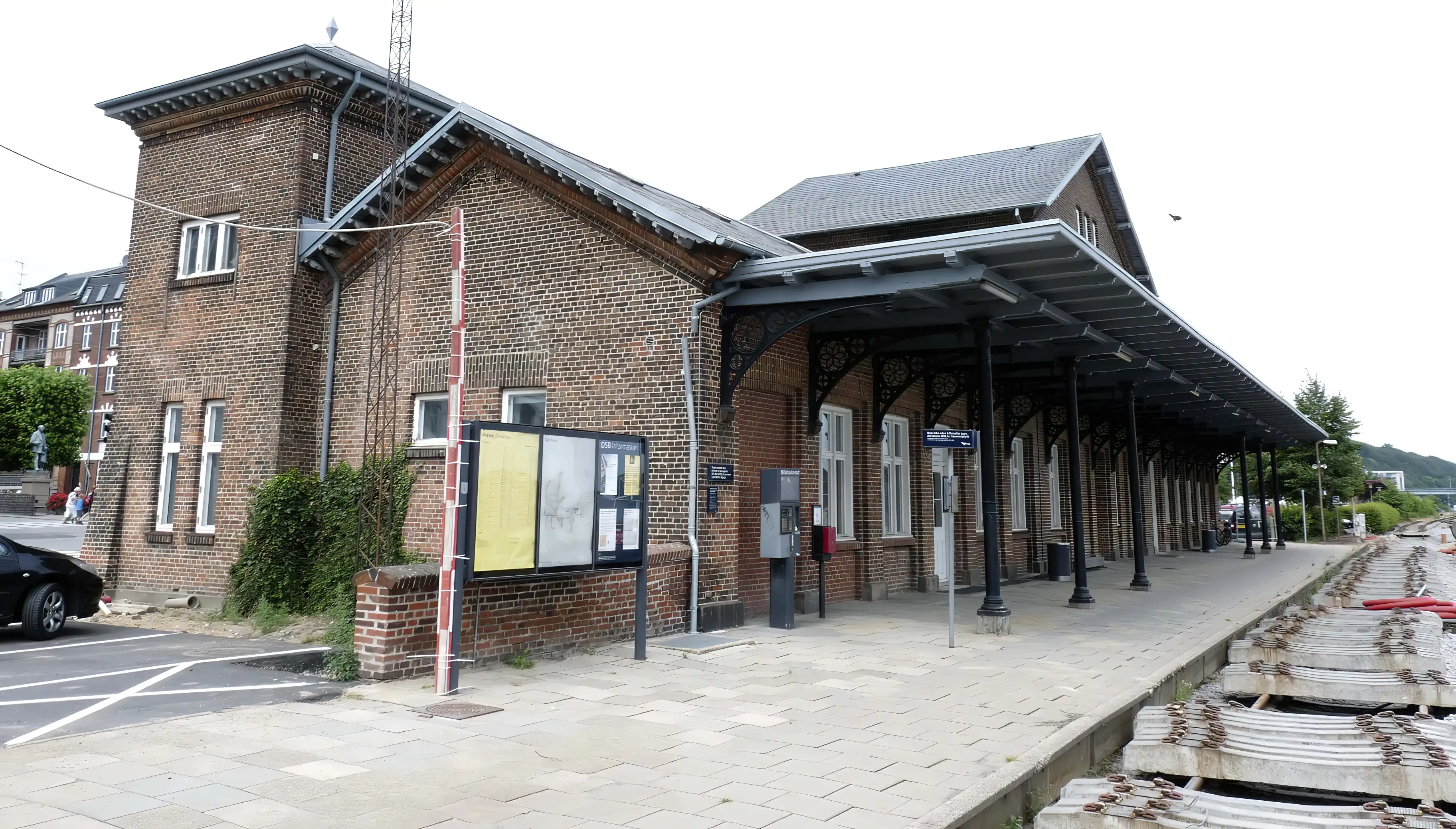 Billede af Østbanetorvet Station her fotograferet fra perronsiden. Billede af Østbanetorvet Station her fotograferet fra perronsiden.