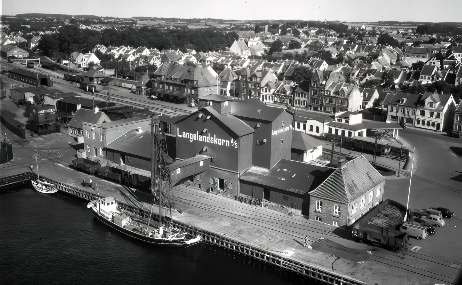 Billede af Rudkøbing Station.