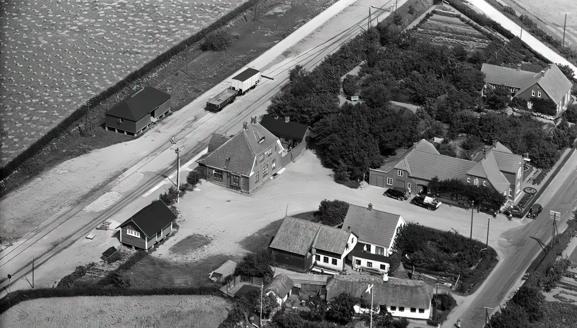 Billede af Søndenbro Station. Billede af Søndenbro Station.