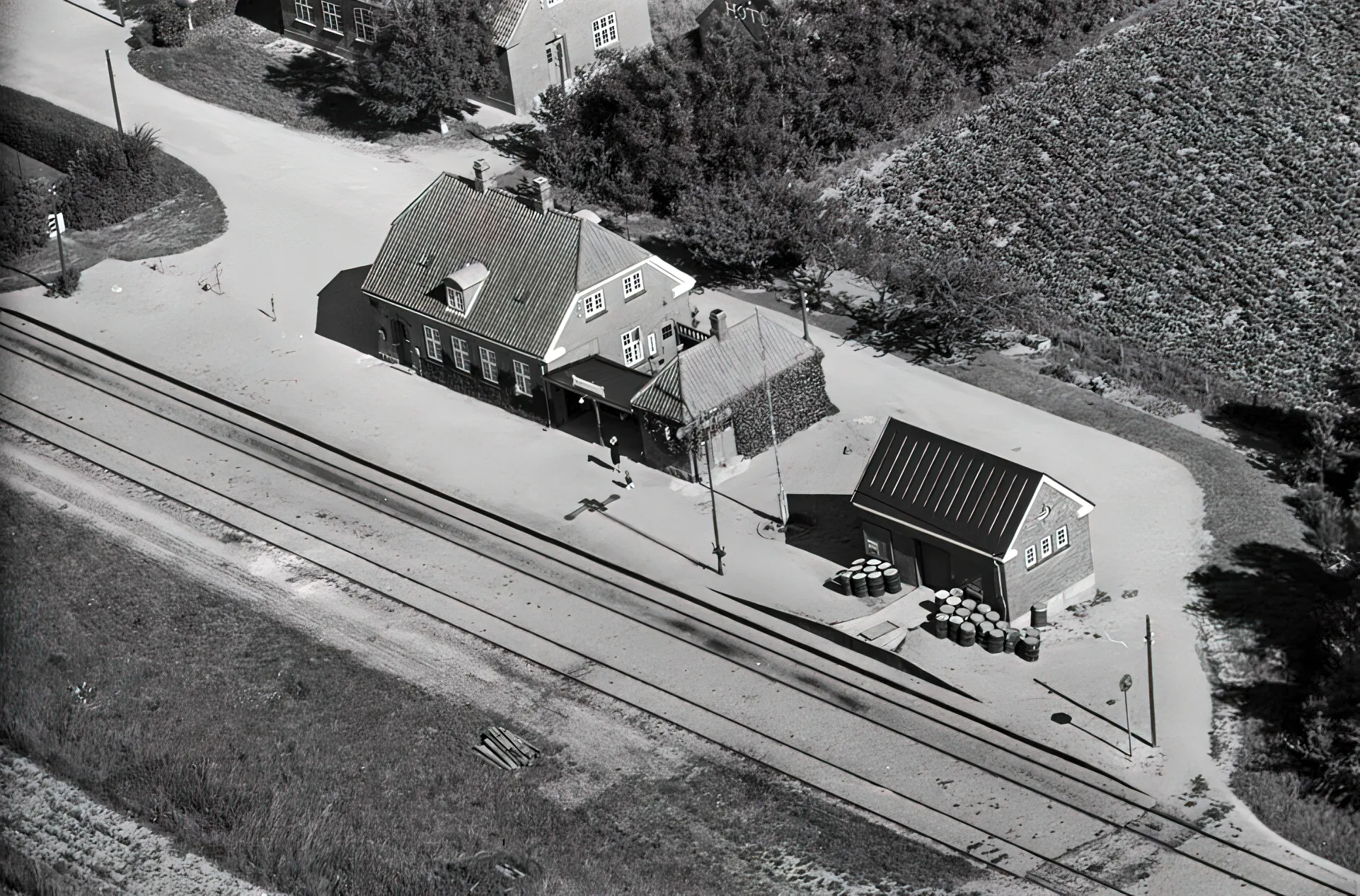 Billede af Bjæverskov Station. Billede af Bjæverskov Station.