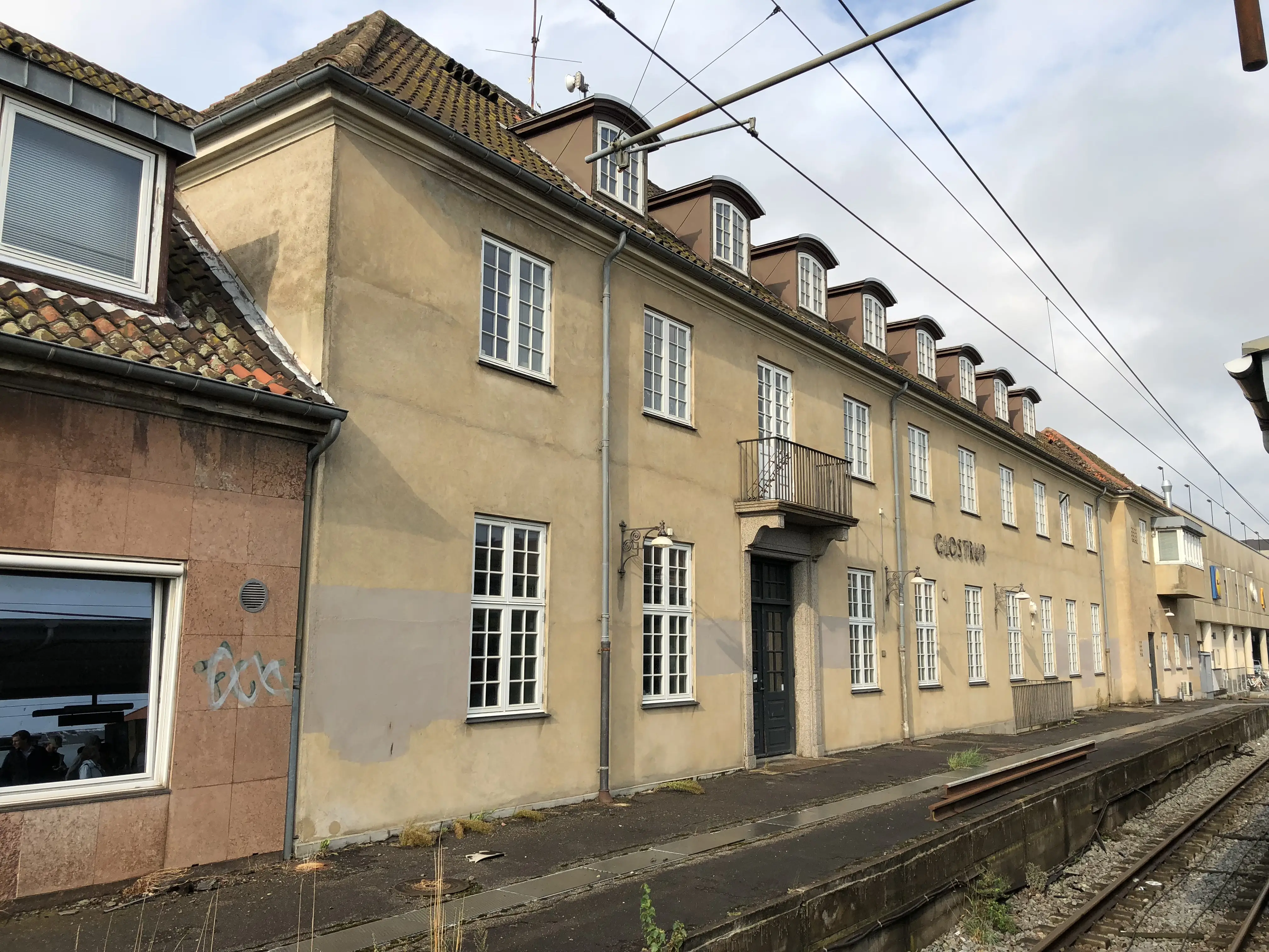 Billede af Glostrup Station.