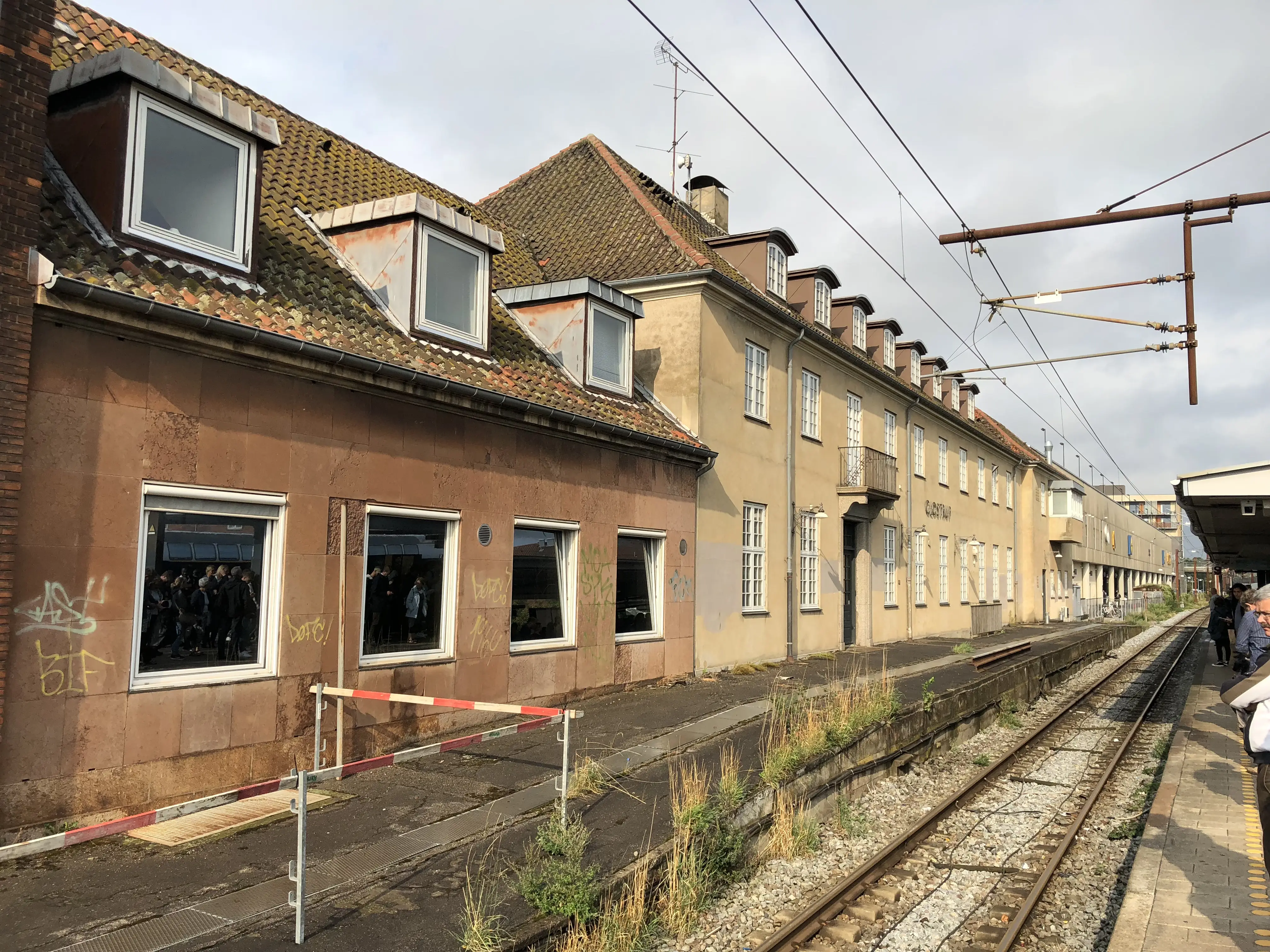 Billede af Glostrup Station.