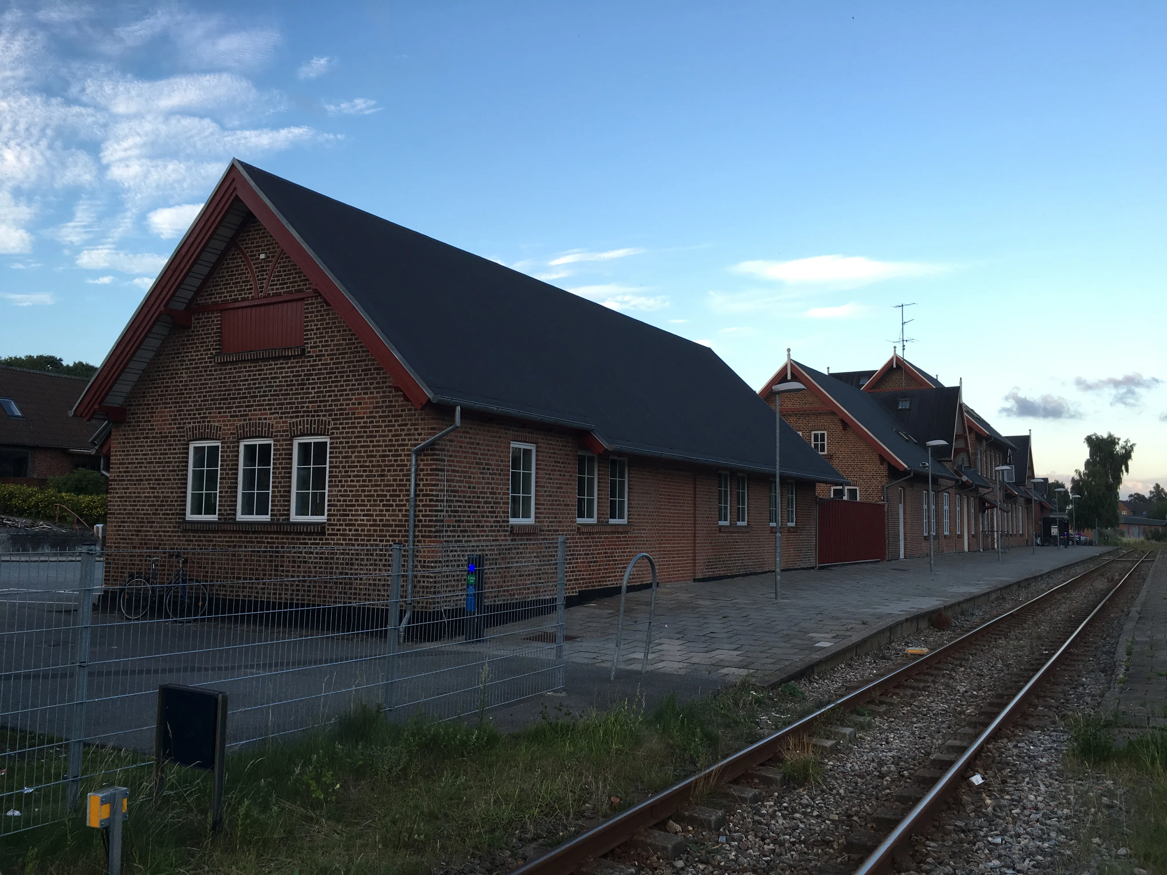 Billede af Ryomgård Station. Billede af Ryomgård Station.