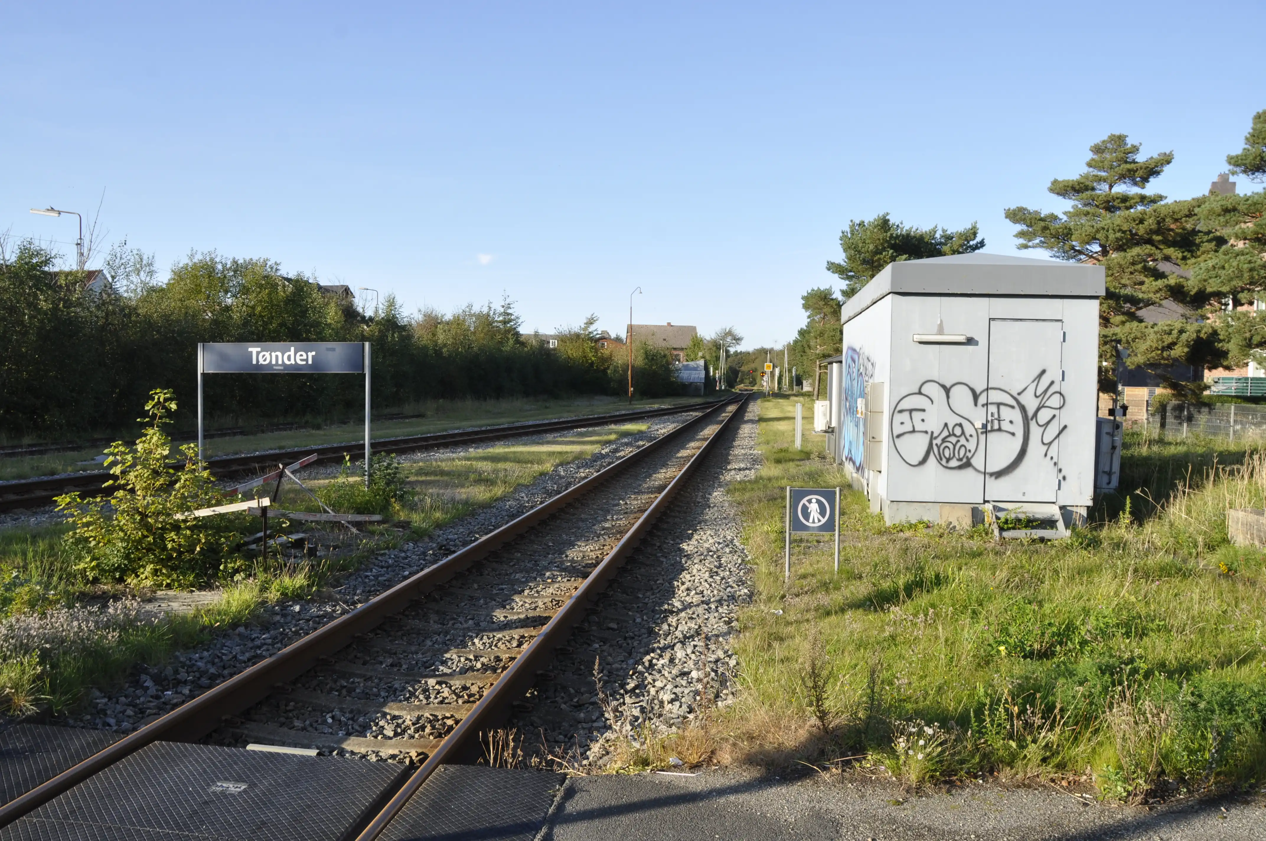 Billede af Tønder H Station.