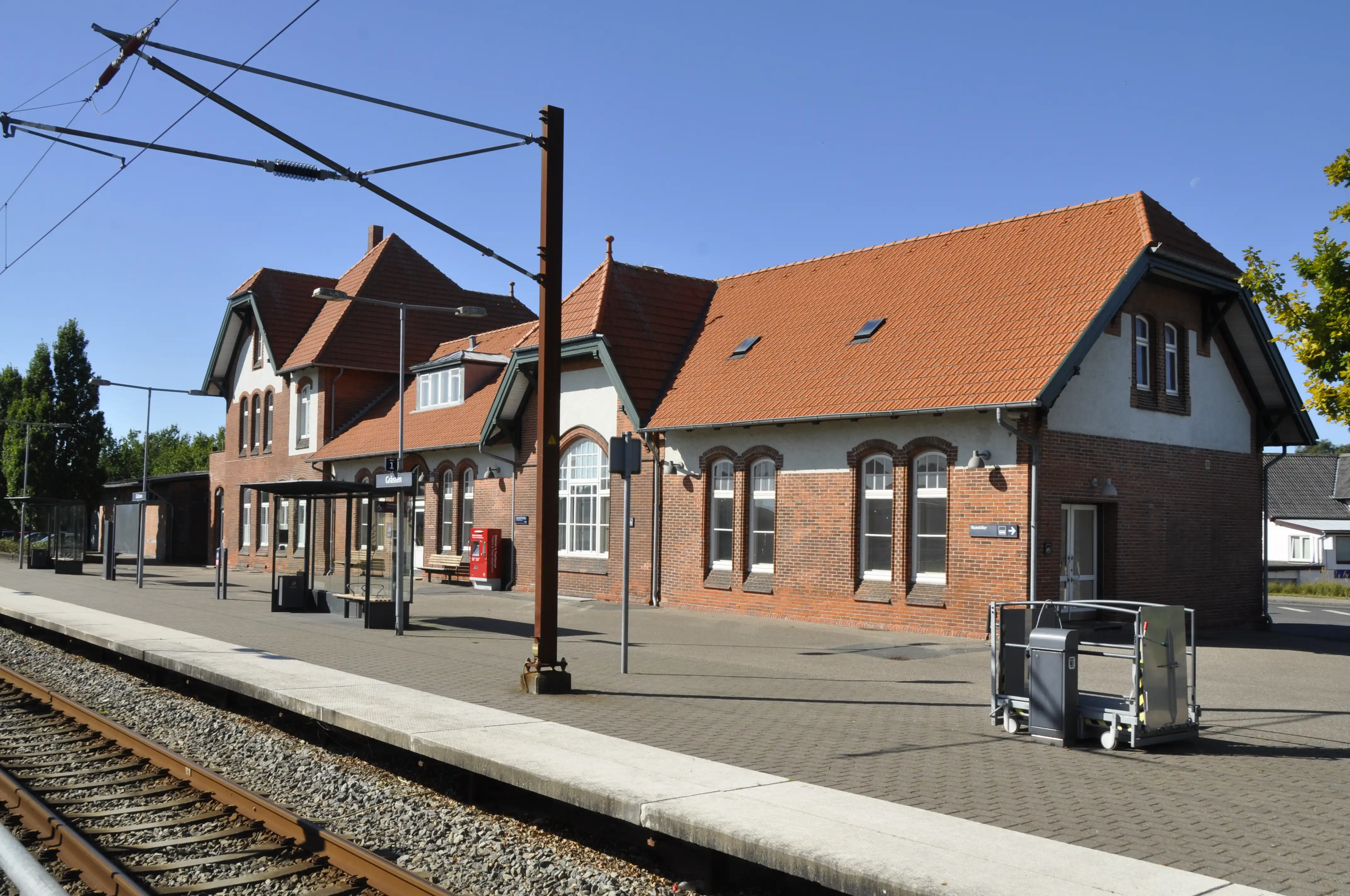 Billede af Gråsten Station.