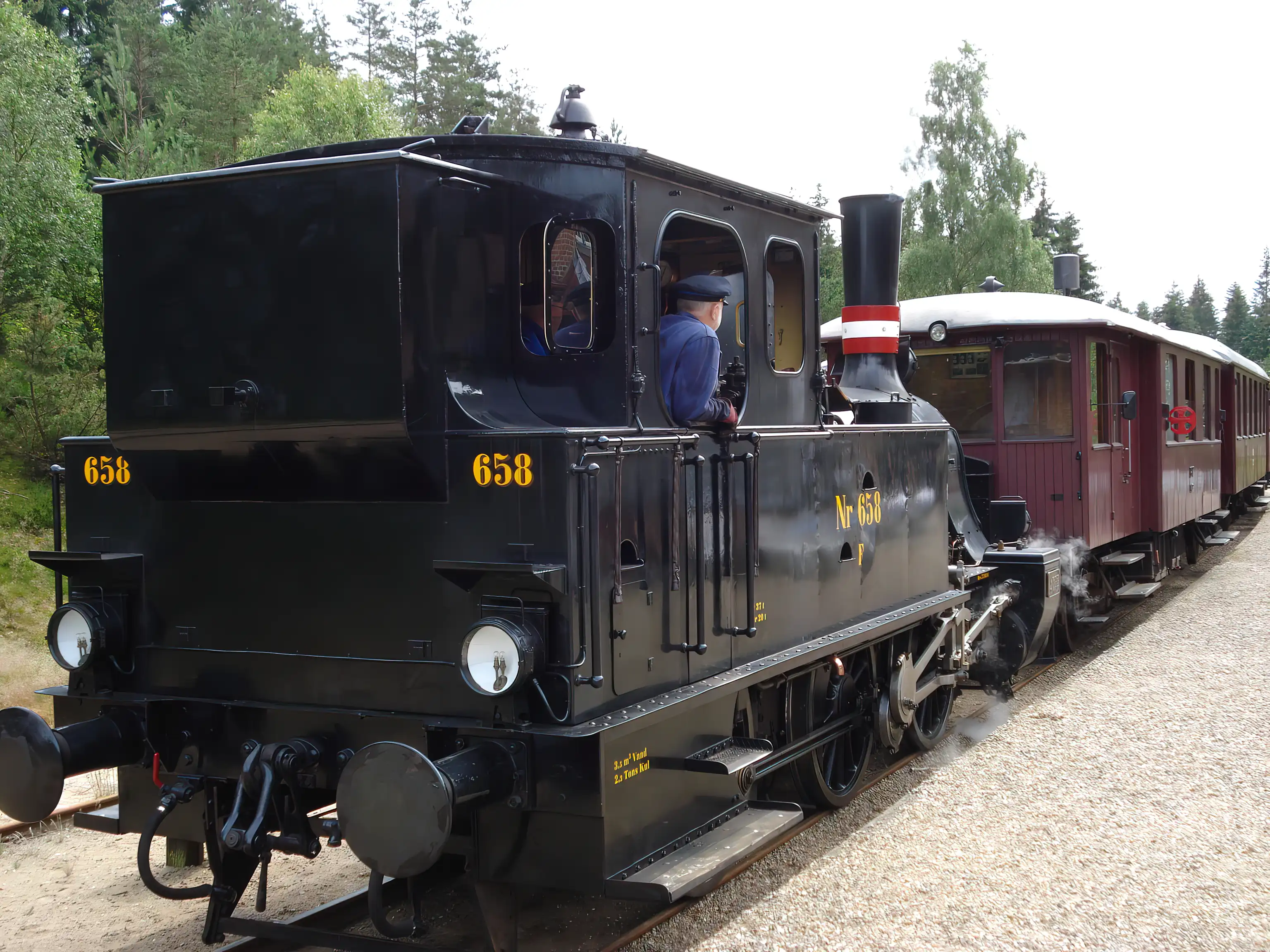 Billede af Vrads Station. Billede af Vrads Station.