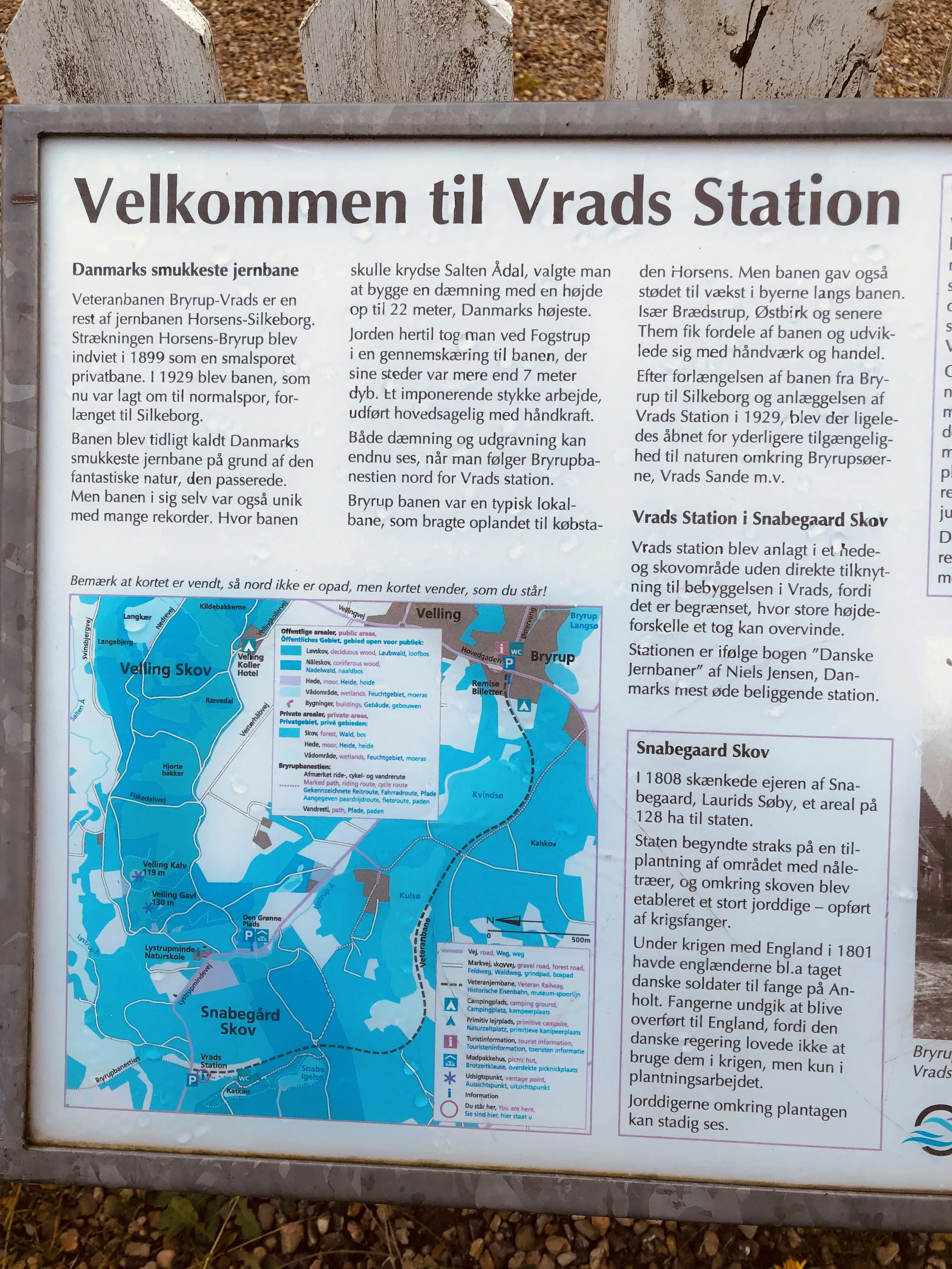 Billede af Vrads Station. Billede af Vrads Station.