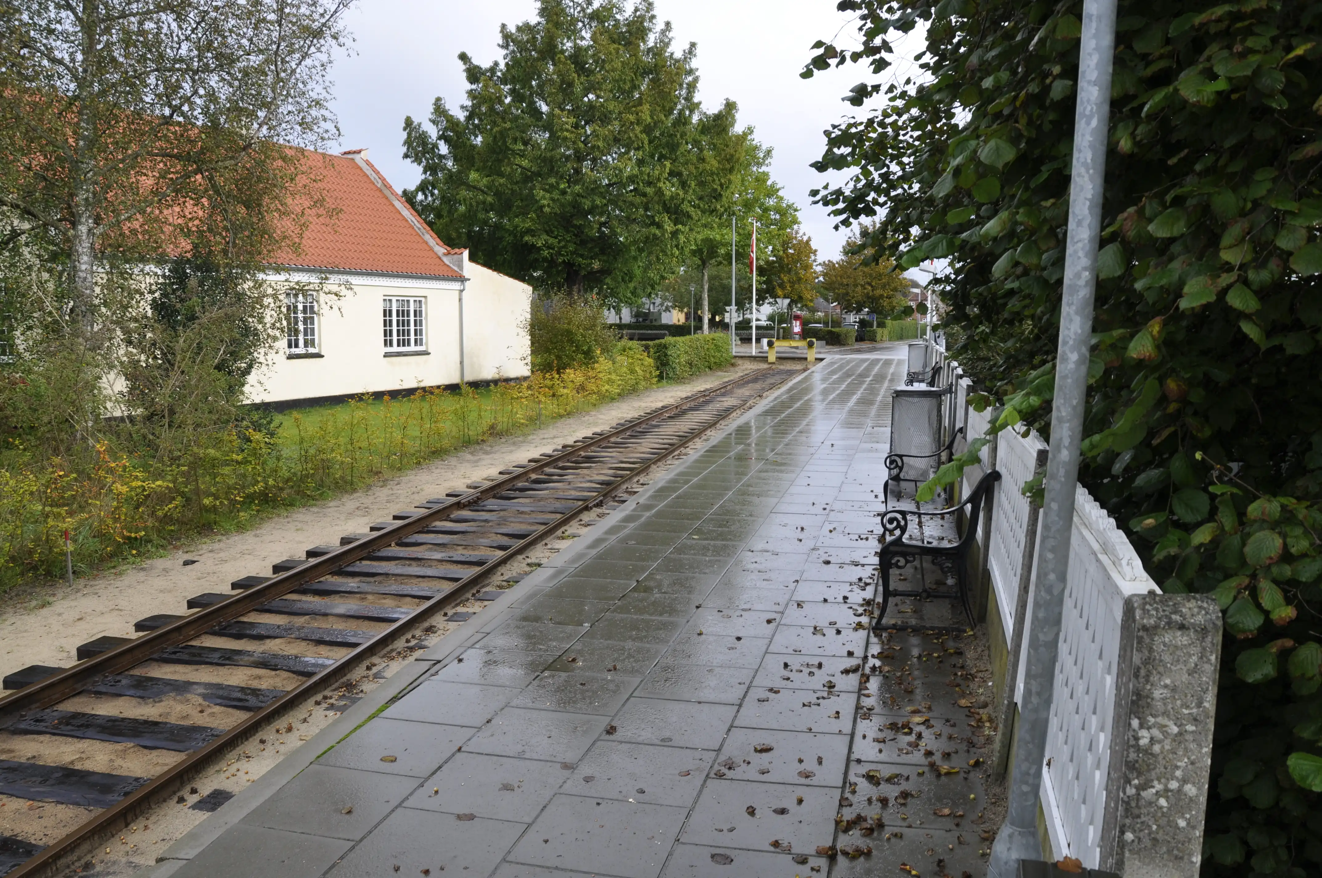 Billede af Bryrup Station.