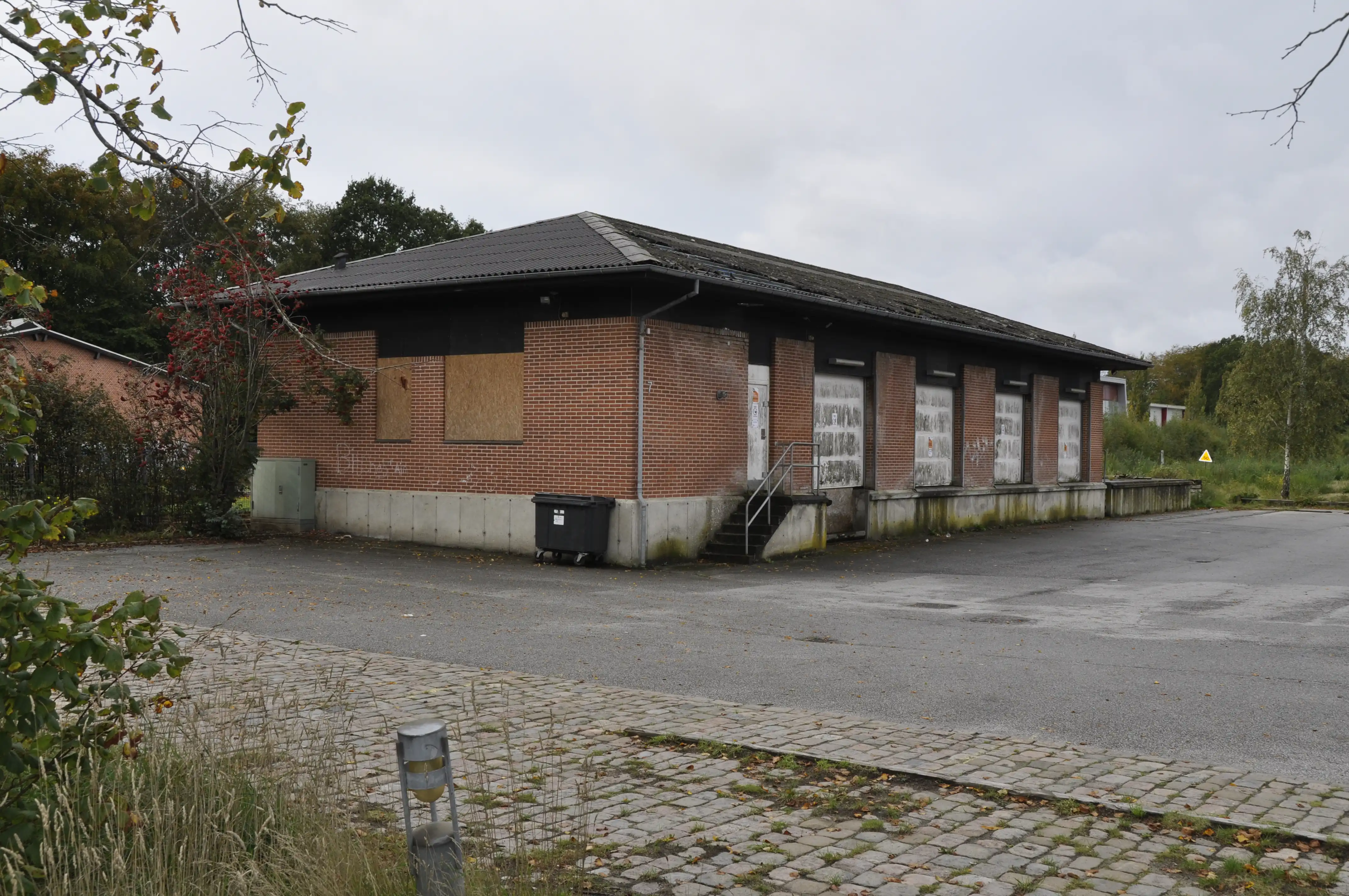Billede af Silkeborg Stations varehus. Billede af Silkeborg Stations varehus.
