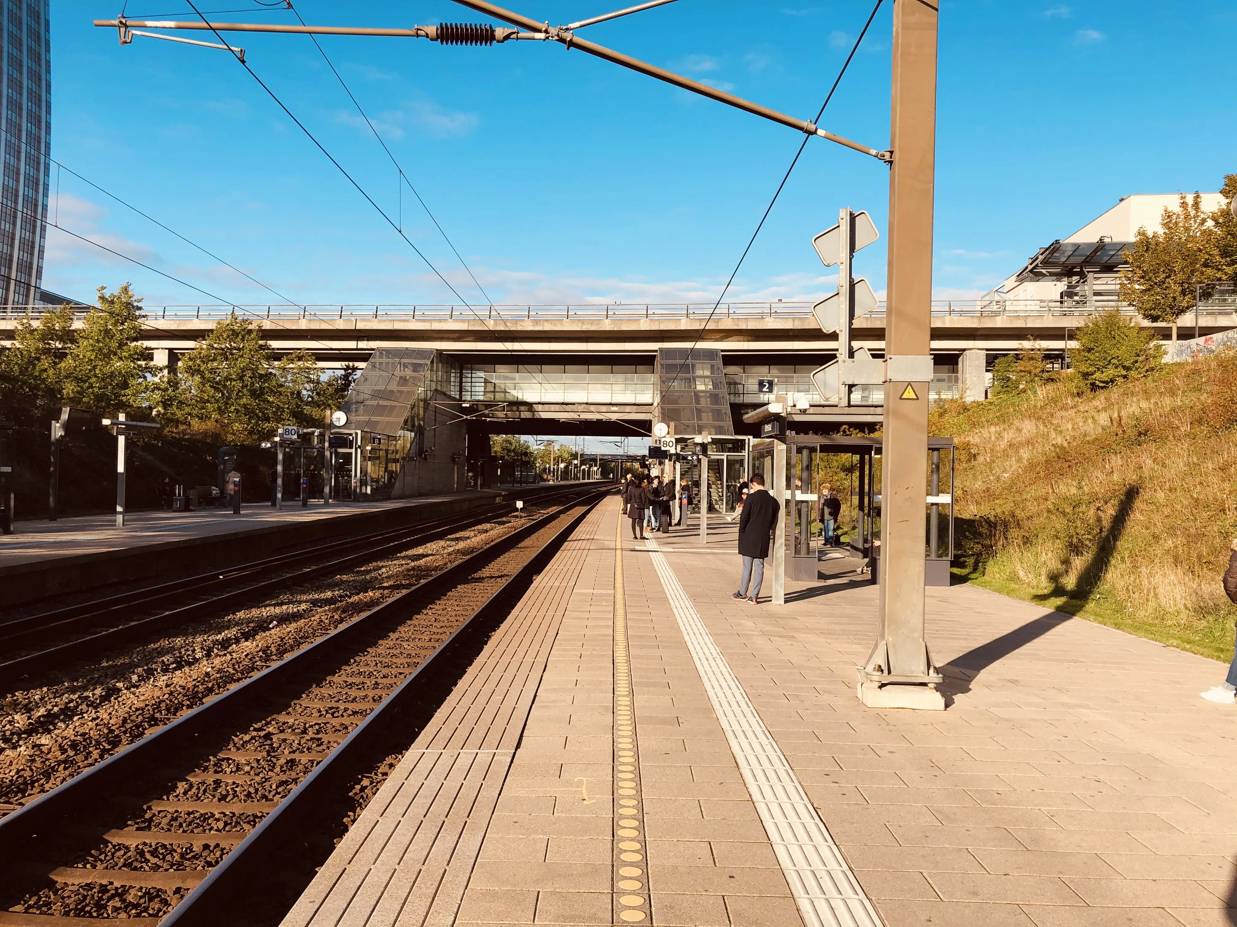 Billede af Ørestad Trinbræt. Billede af Ørestad Trinbræt.