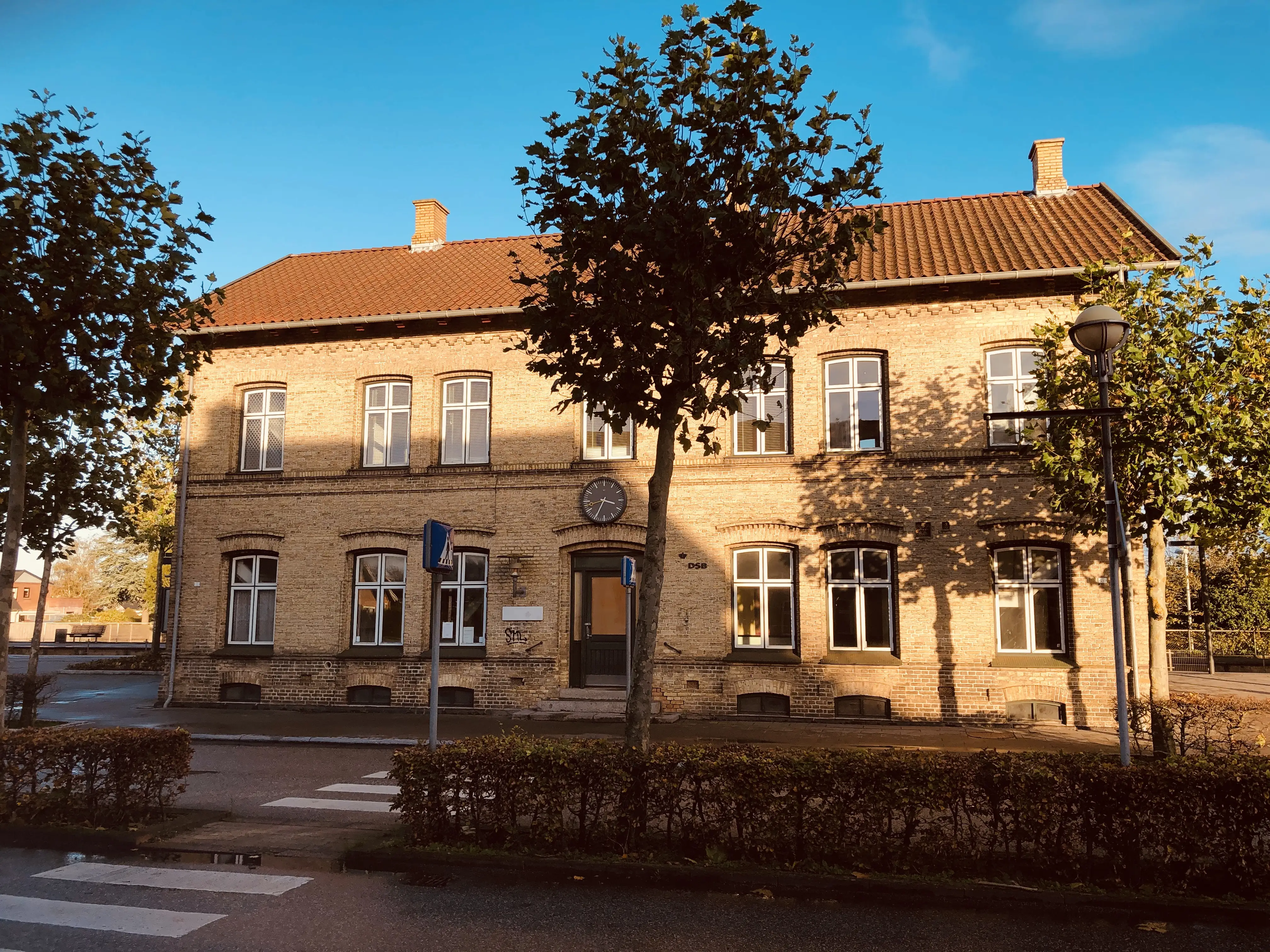 Billede af Nørre Alslev Station. Billede af Nørre Alslev Station.