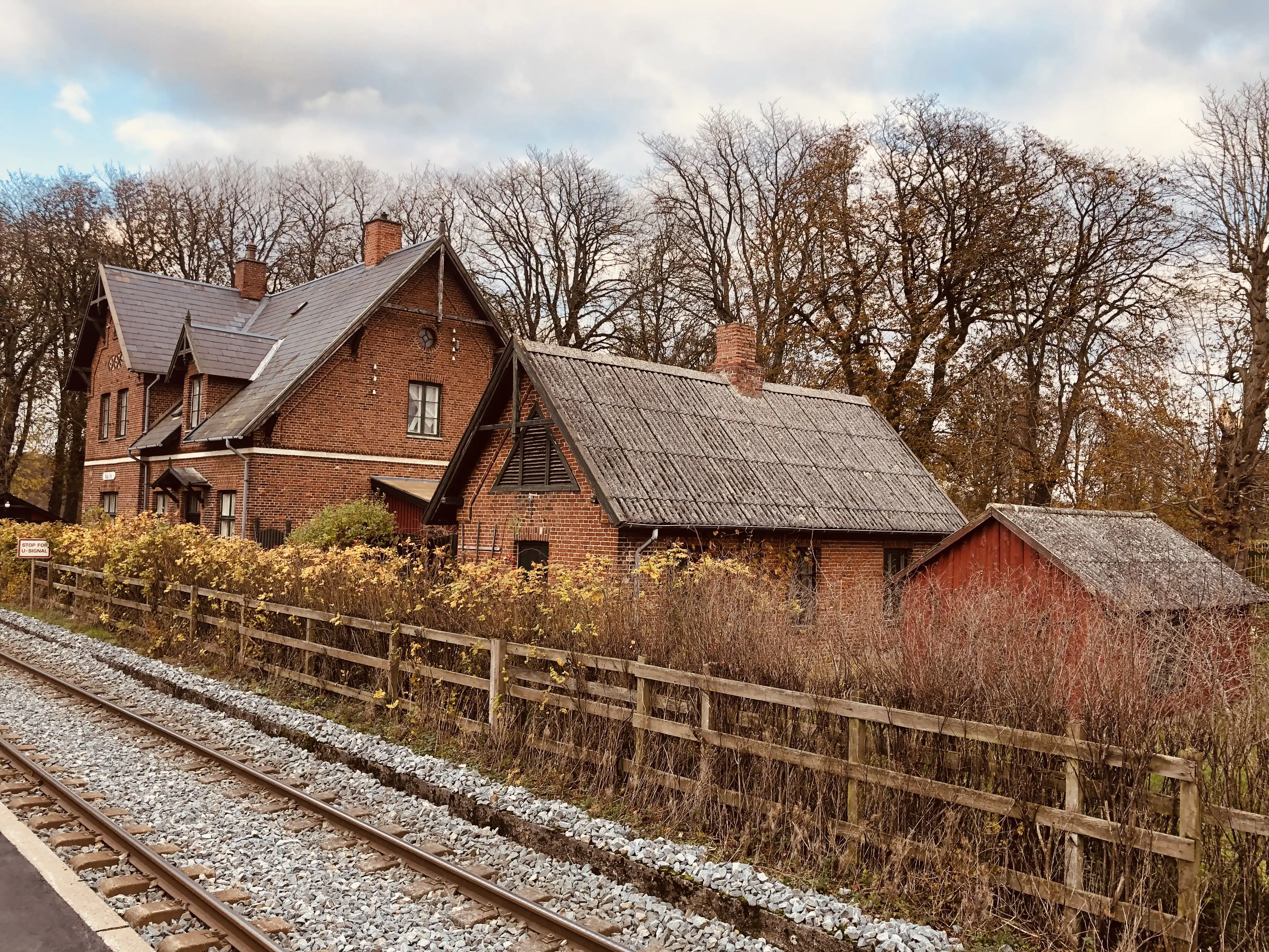 Billede af Vallø Station.