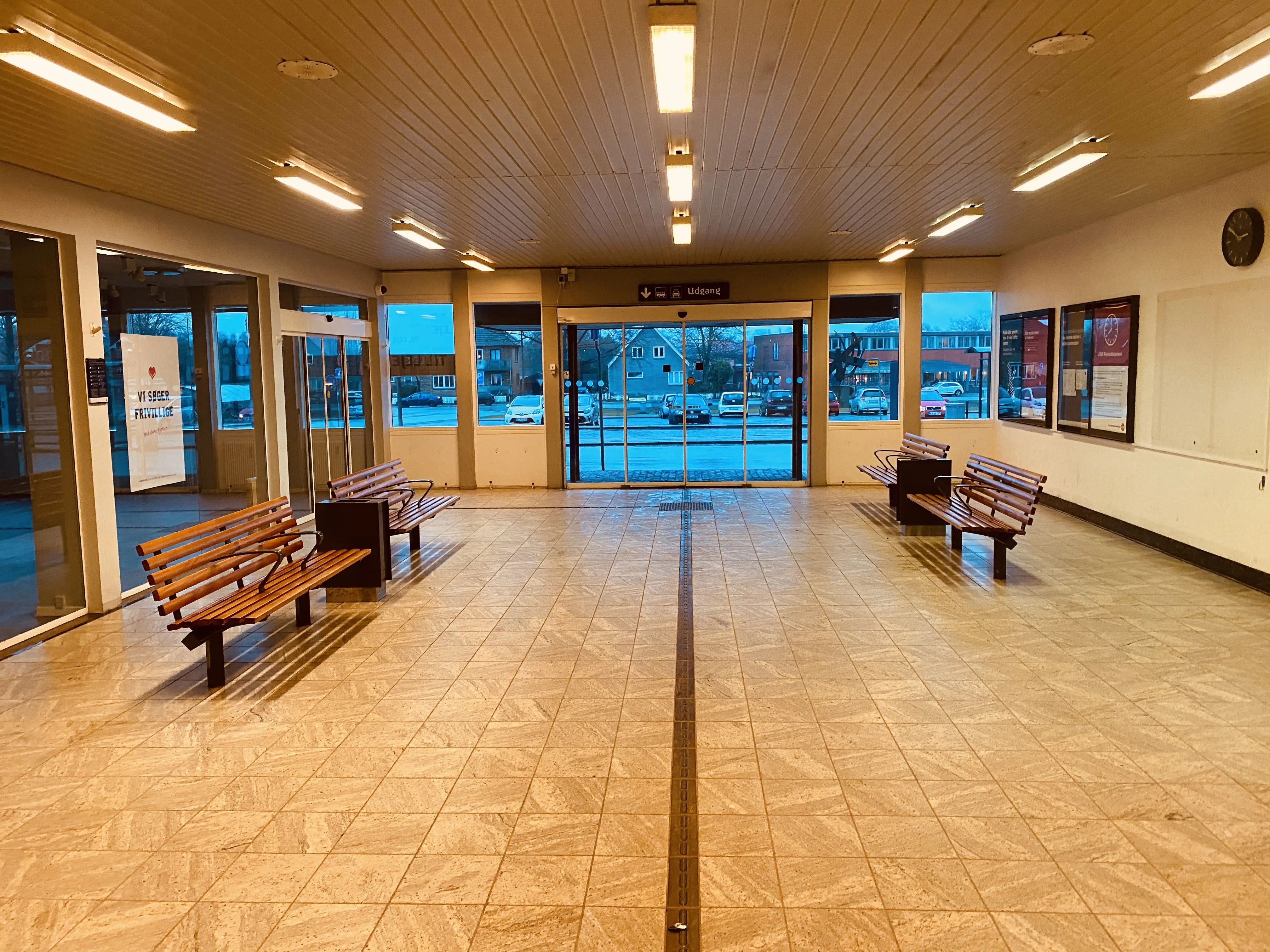 Billede af Vojens Station.