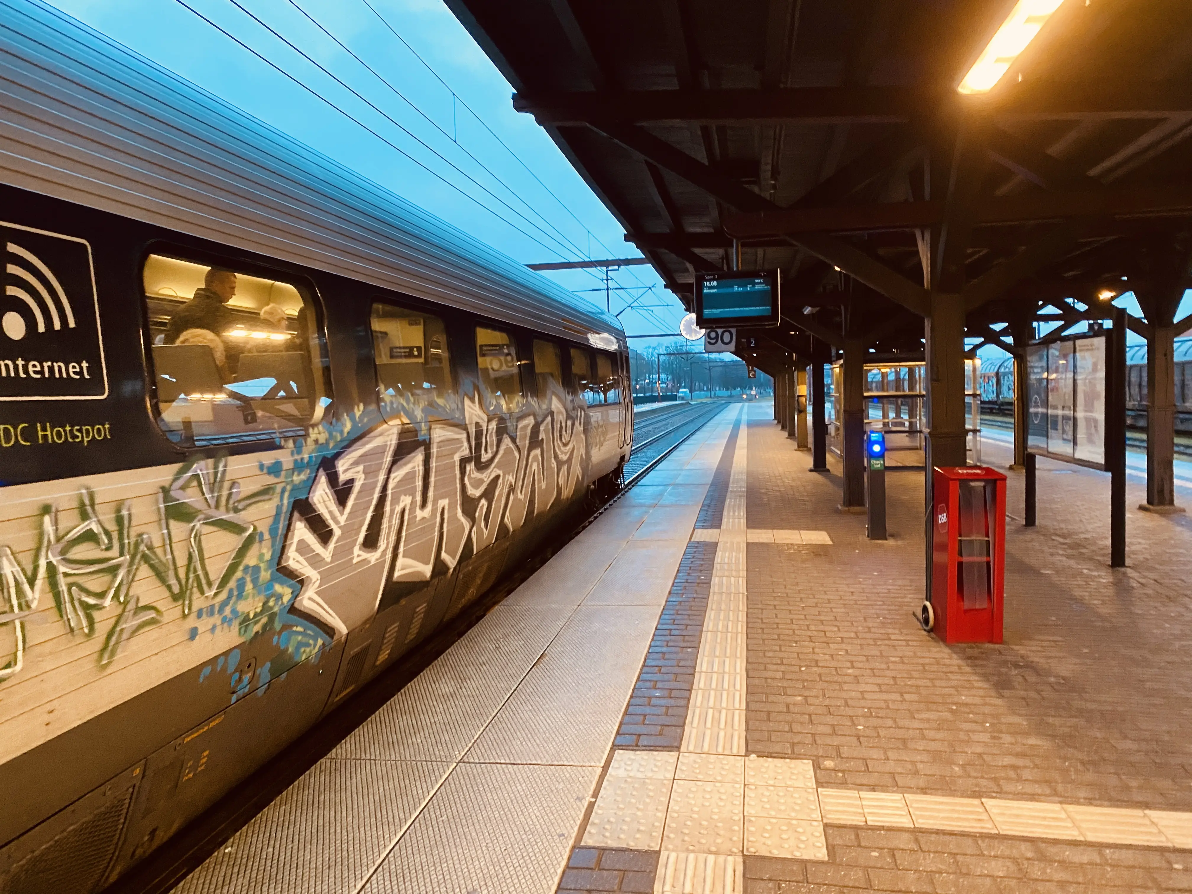 Billede af Kolding Banegård.