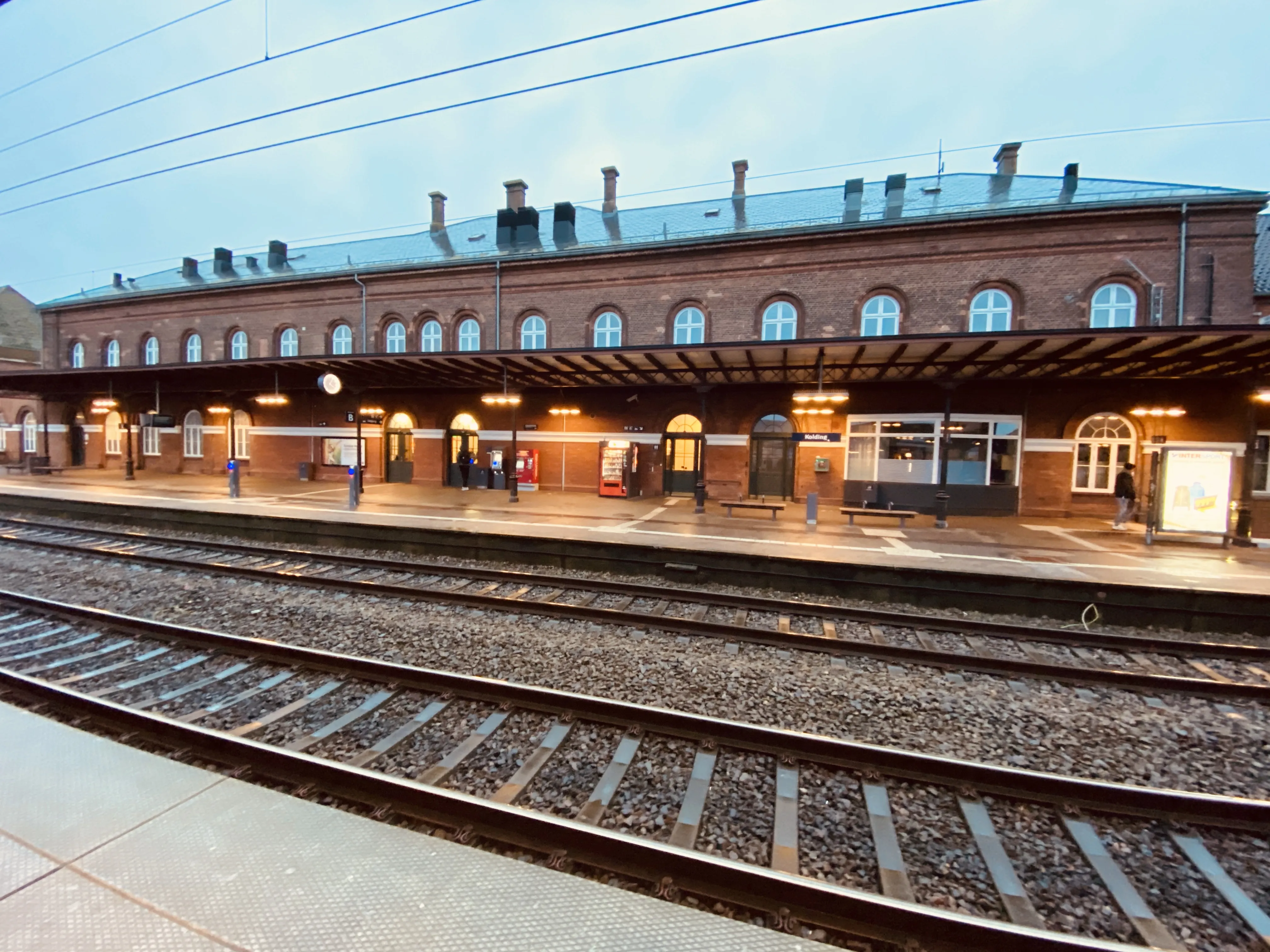 Billede af Kolding Banegård.
