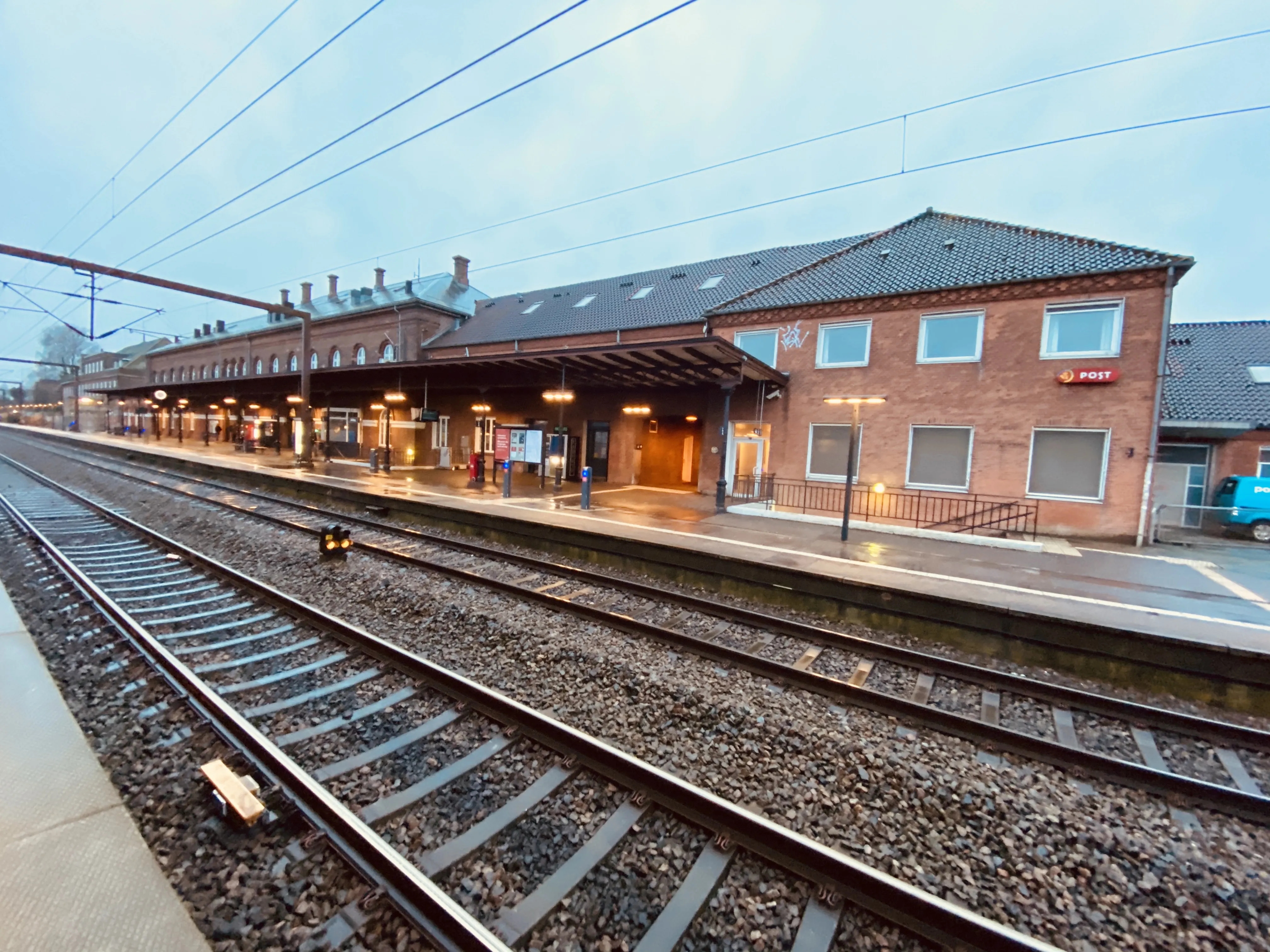 Billede af Kolding Banegård.