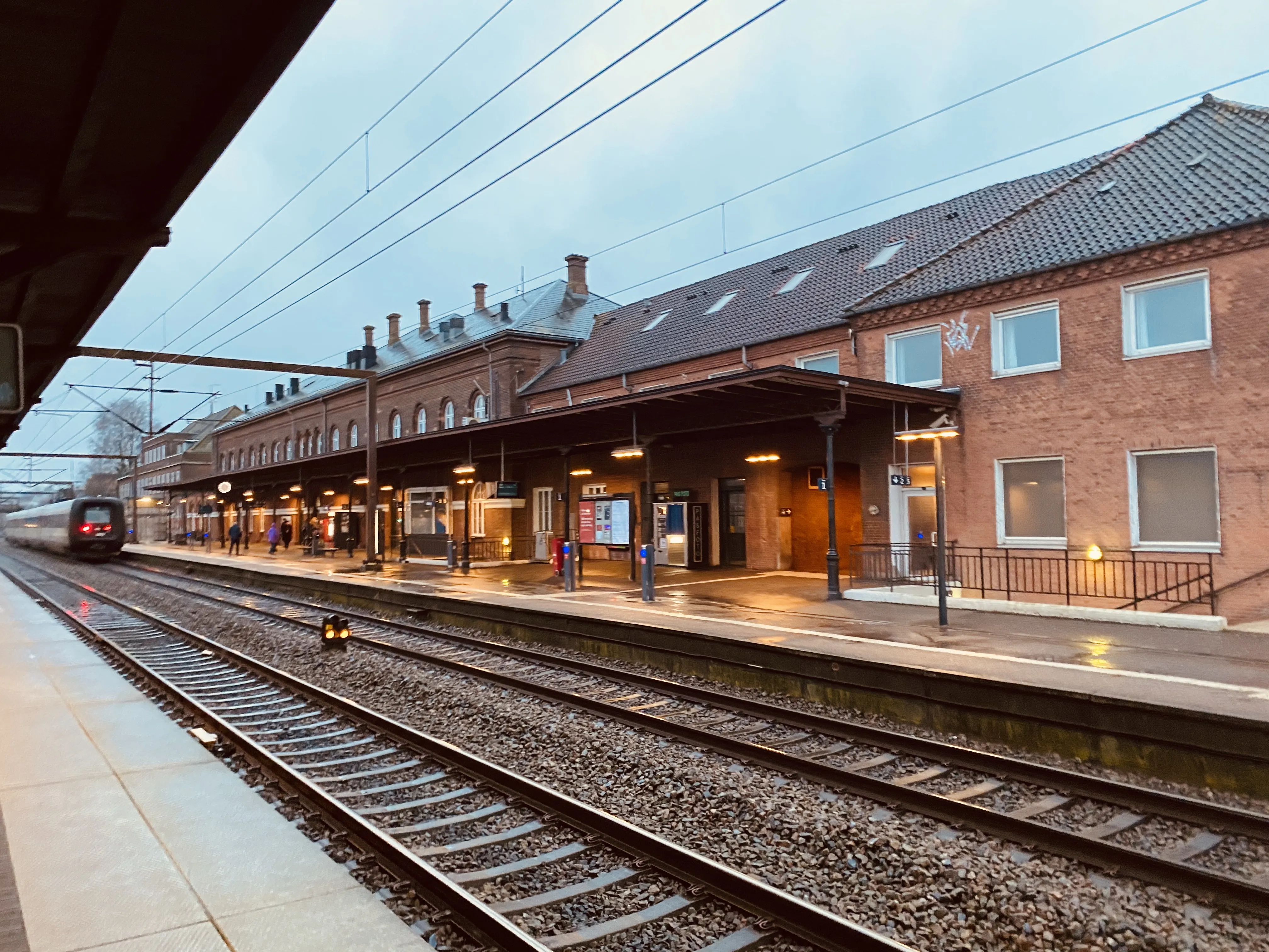 Billede af Kolding Banegård.