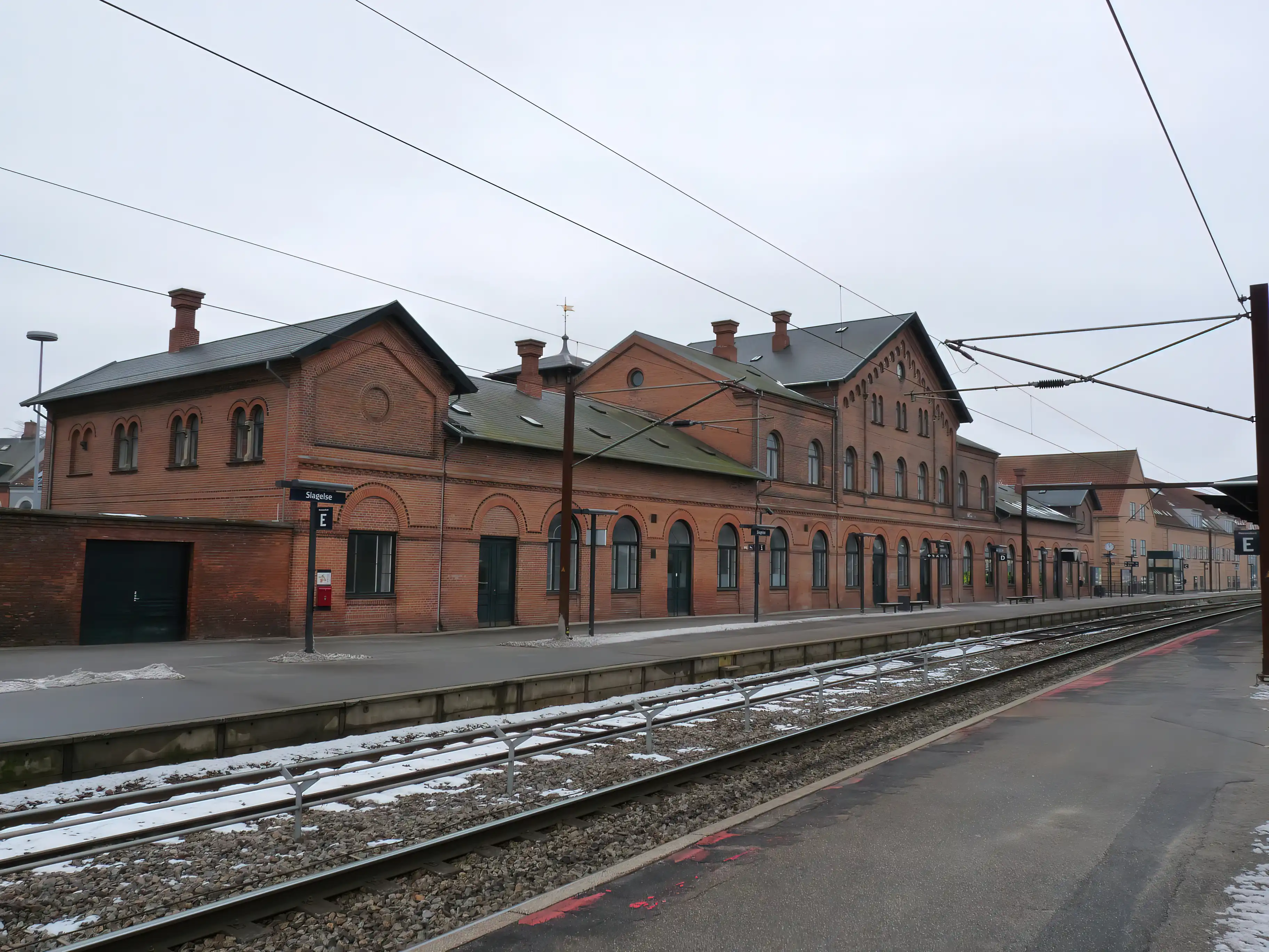 Billede af Slagelse Station. Billede af Slagelse Station.