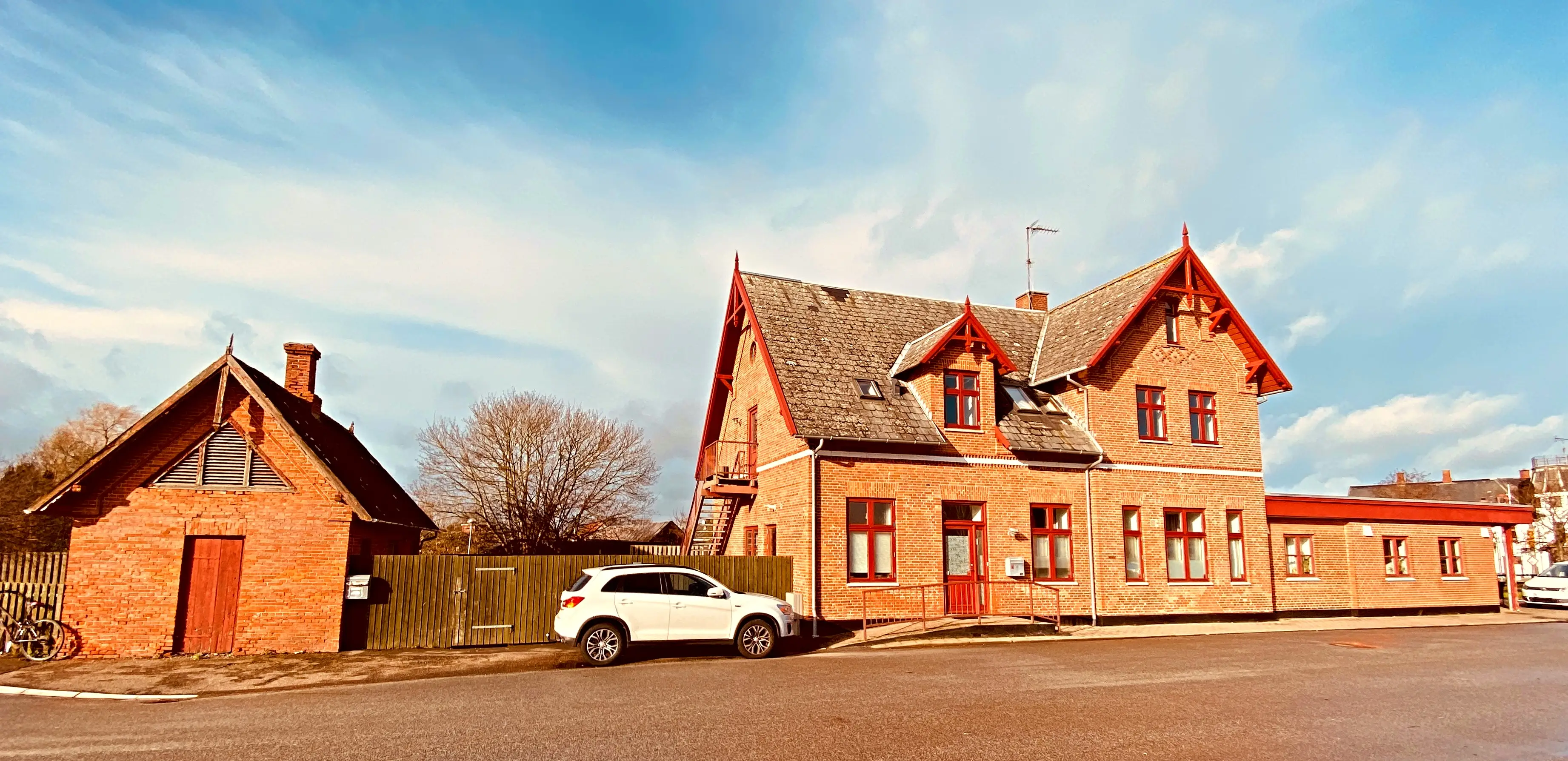 Billede af Karise Station.