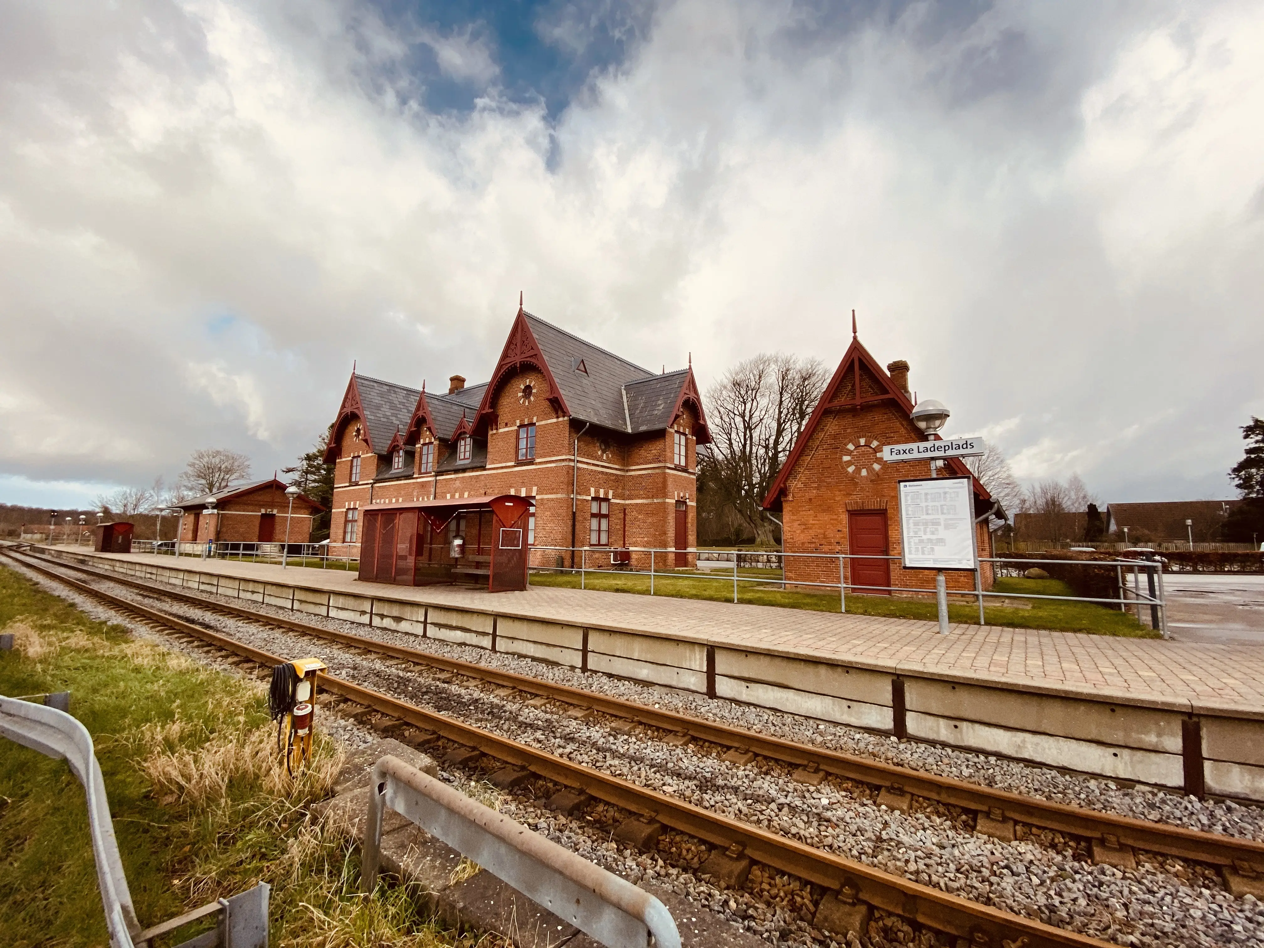 Billede af Faxe Ladeplads Station. Billede af Faxe Ladeplads Station.