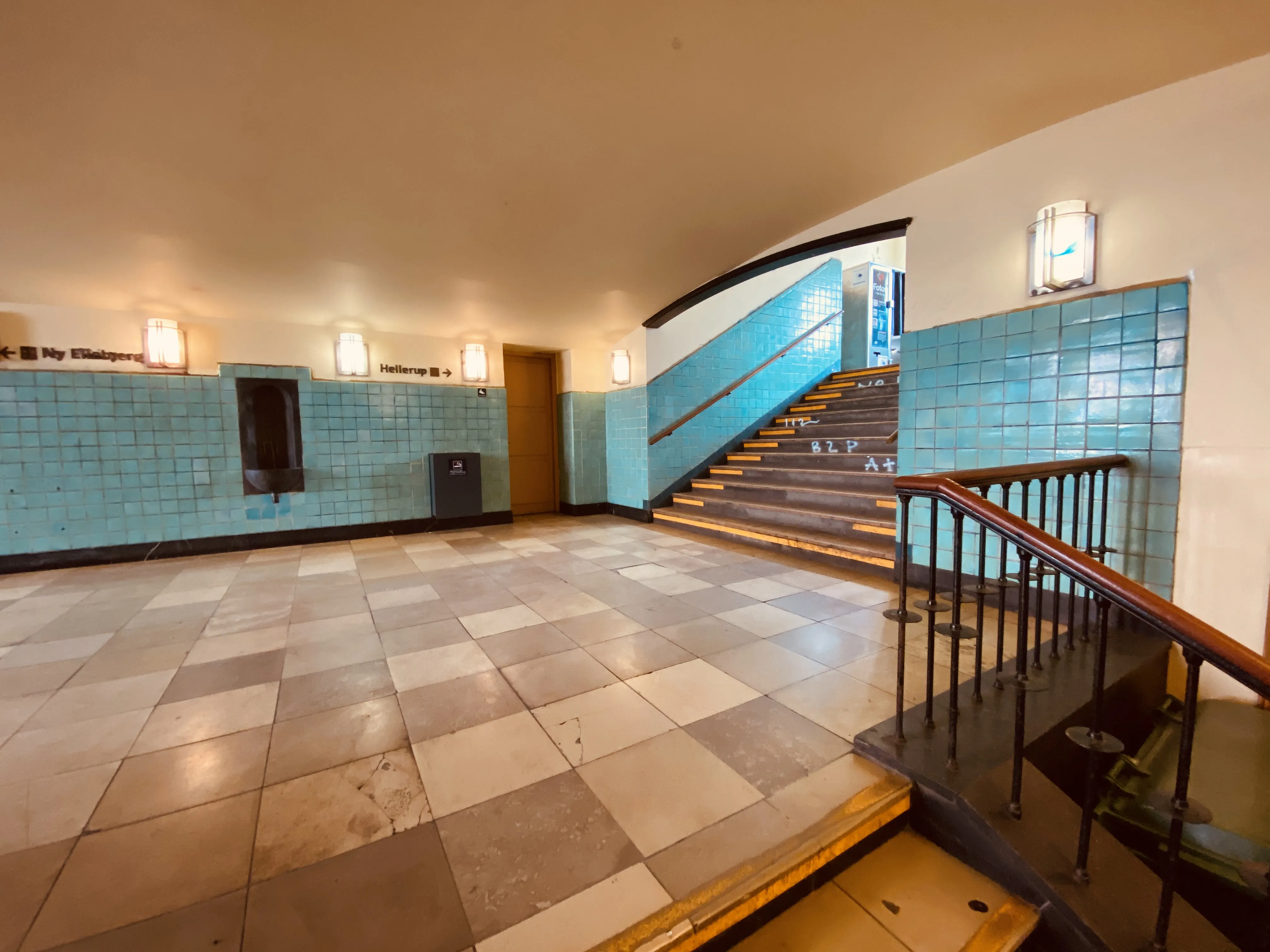 Billede af Nørrebro S-togsstation.