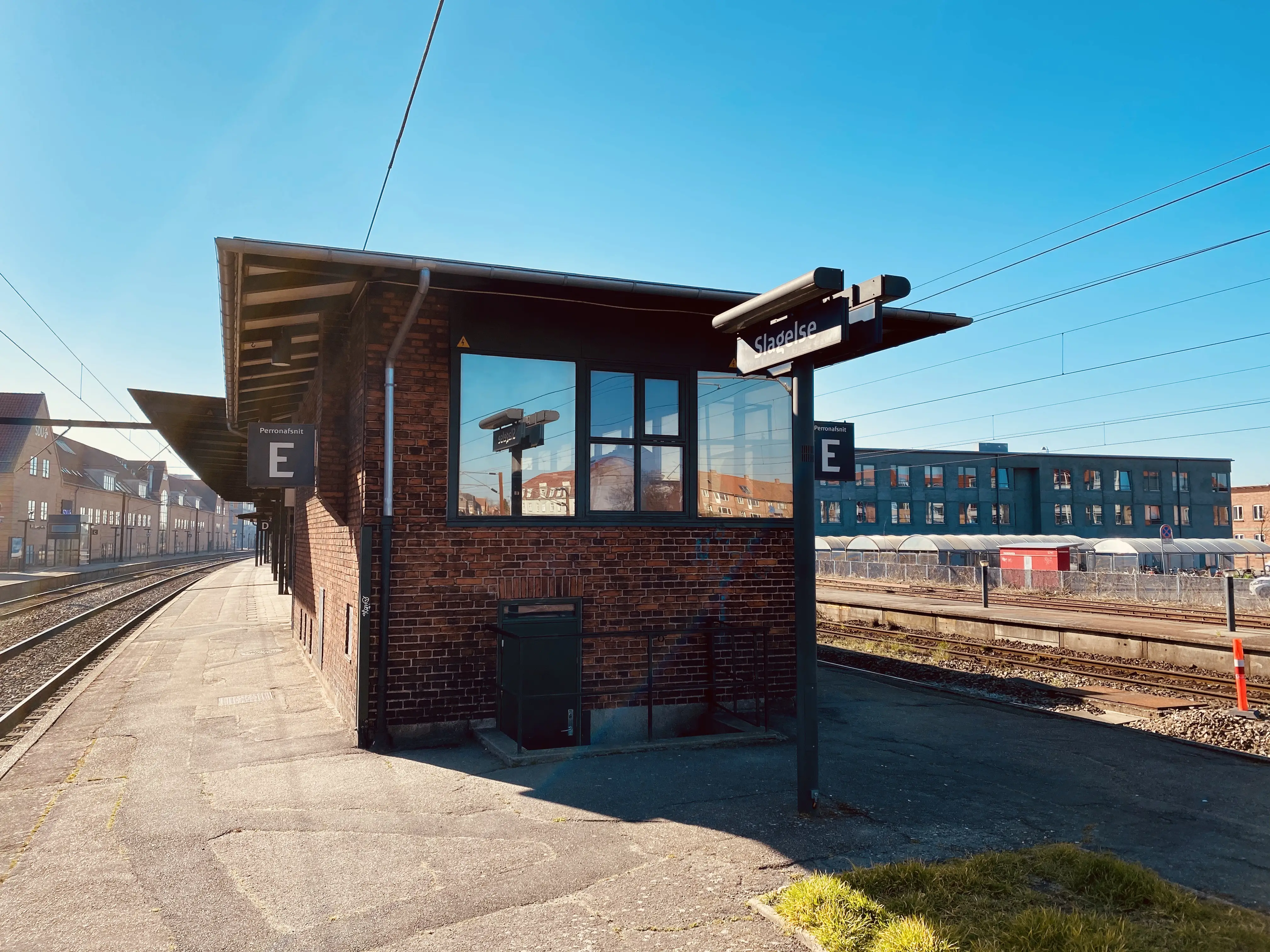 Billede af Slagelse Station. Billede af Slagelse Station.