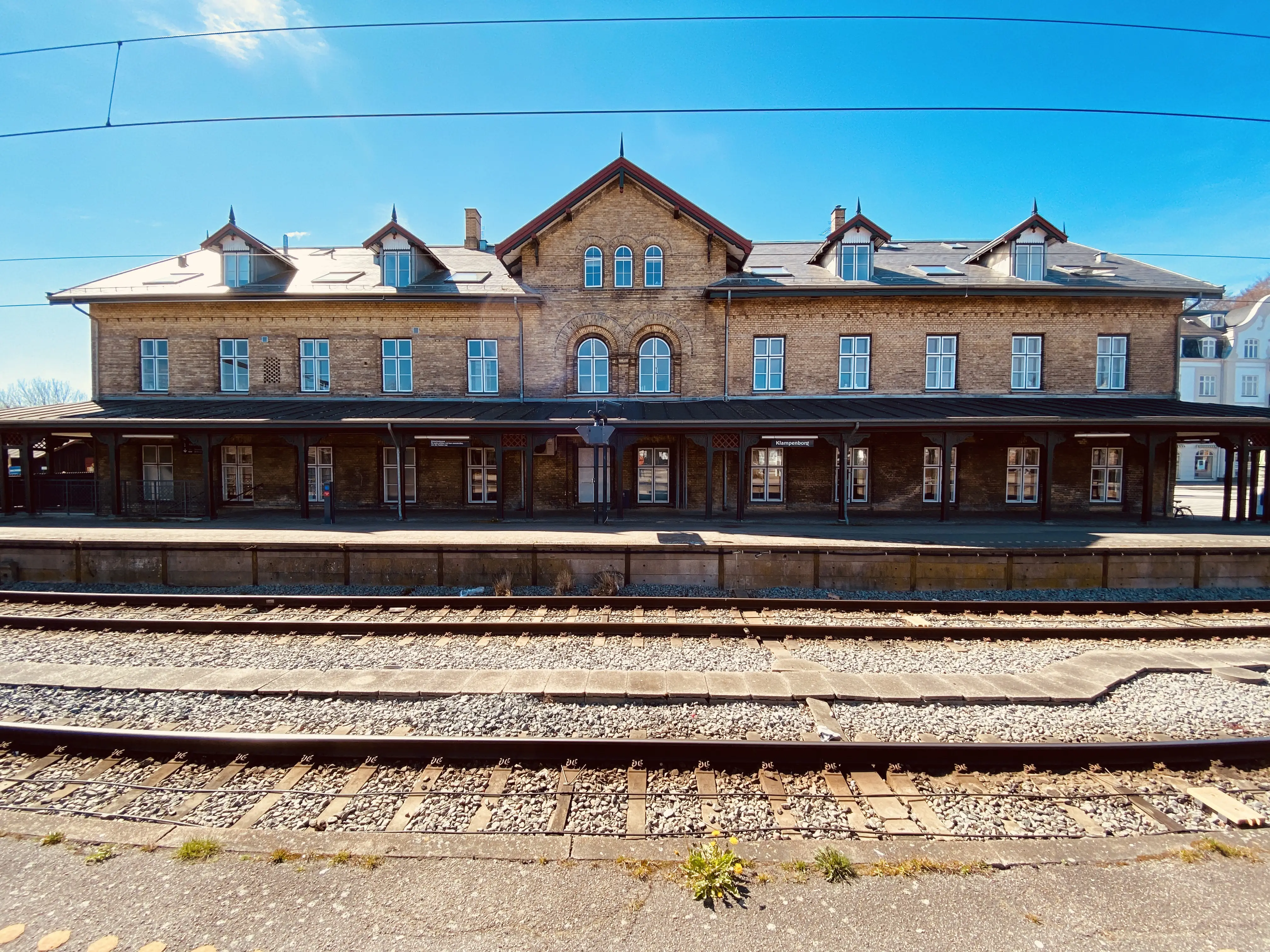 Billede af Klampenborg Station.